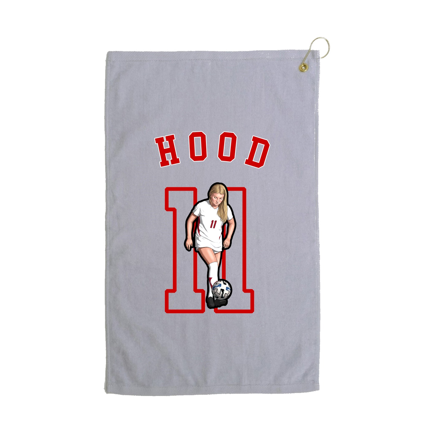 Golf Towel — Shirsey Arch in Grey