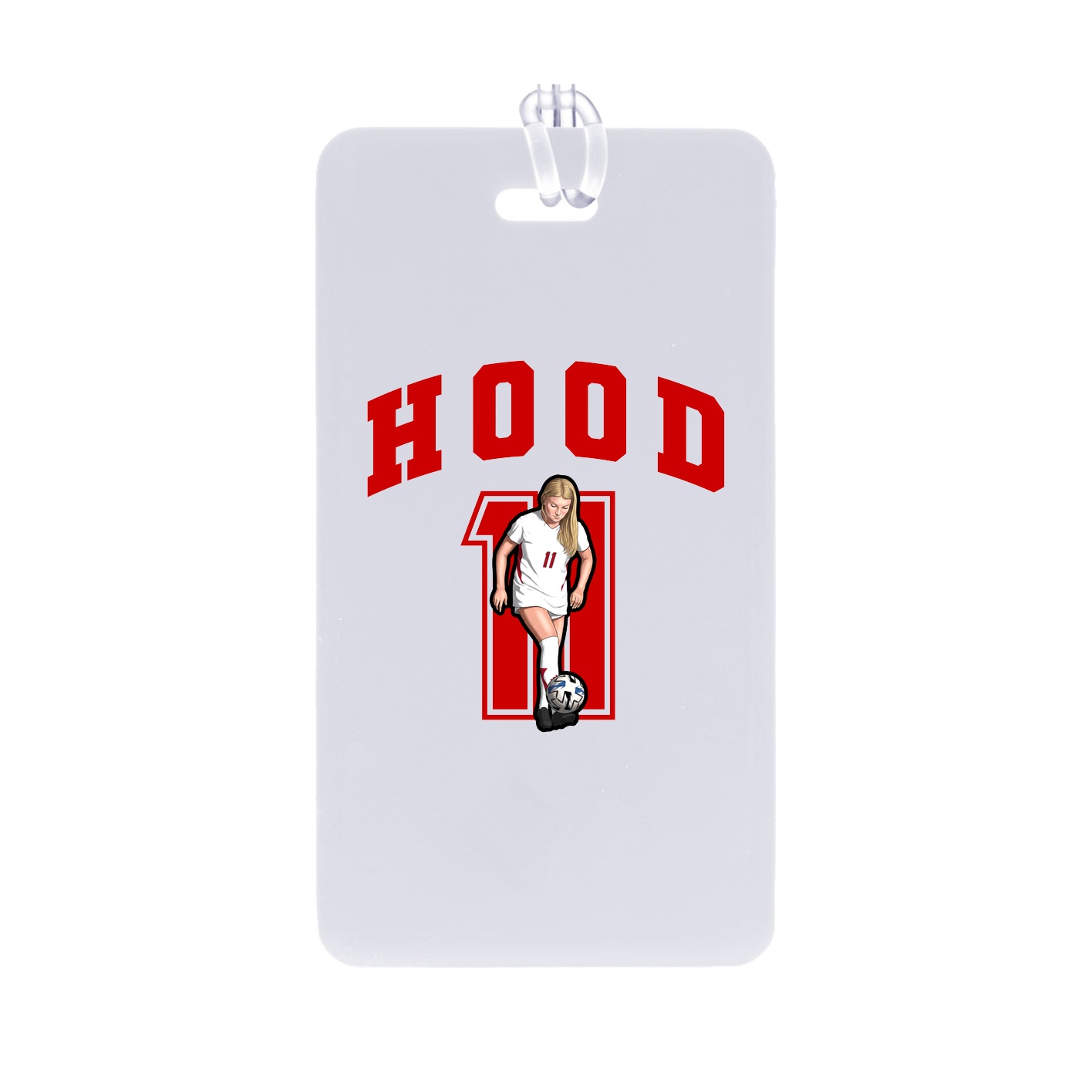 Bag Tag — Number in Classic