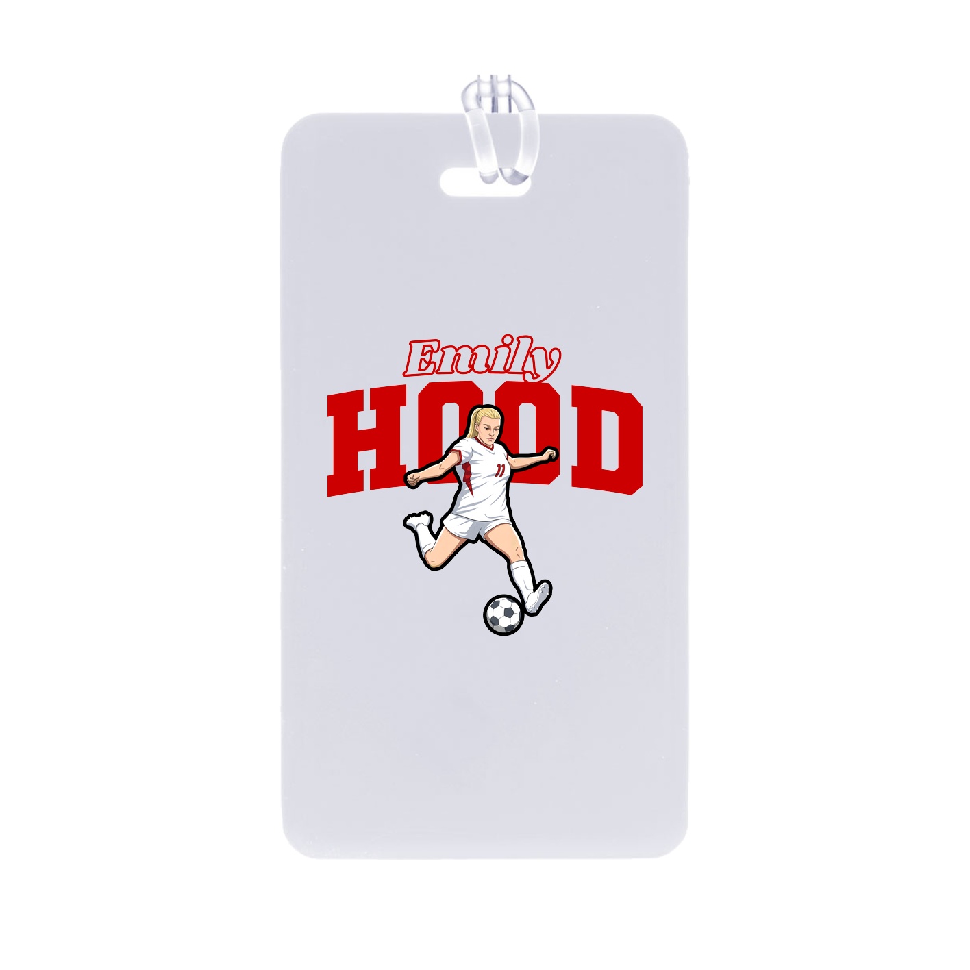 Bag Tag — Name Arch in Classic