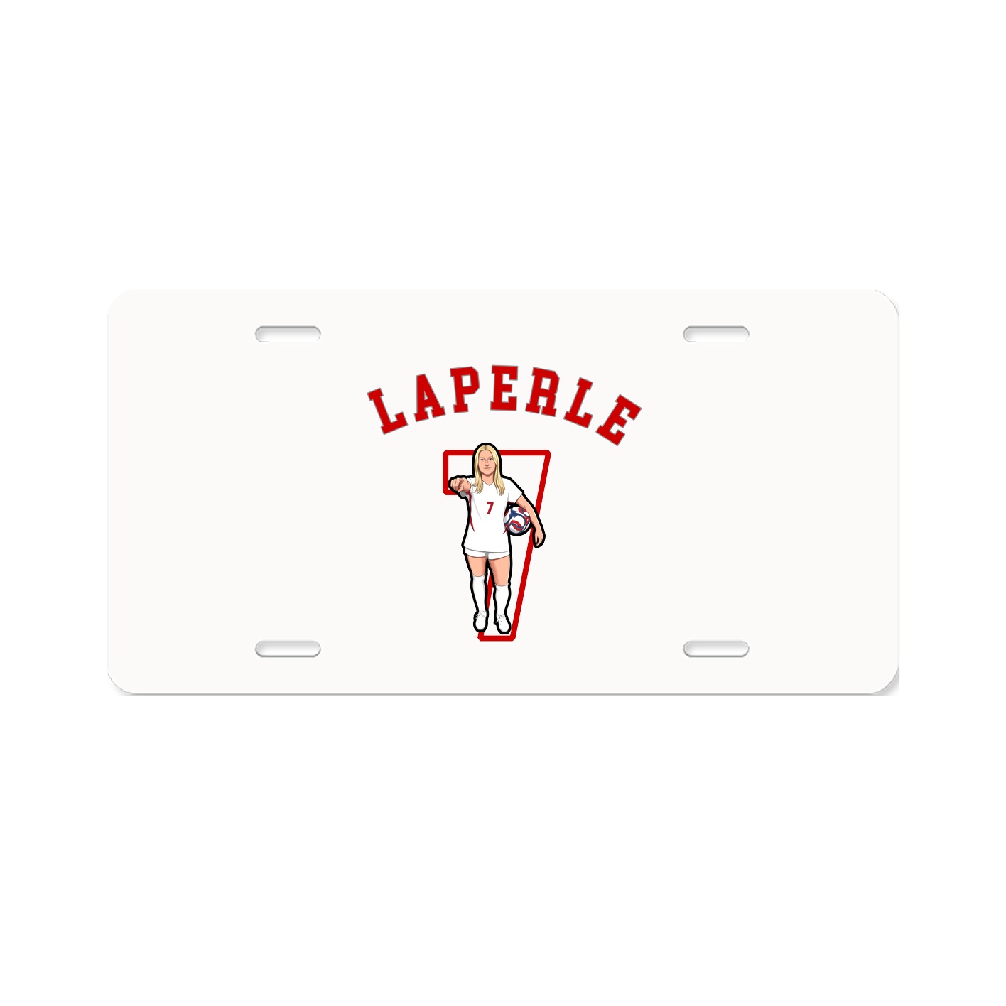 License Plate — Shirsey Arch in Classic