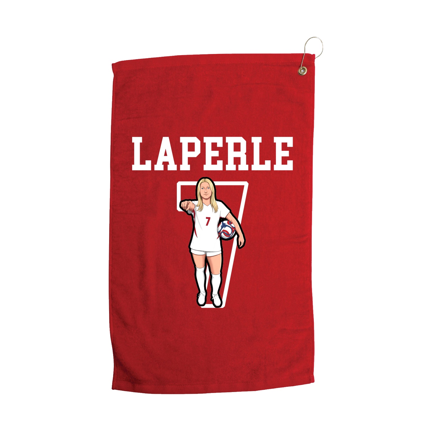 Golf Towel — Shirsey in Red