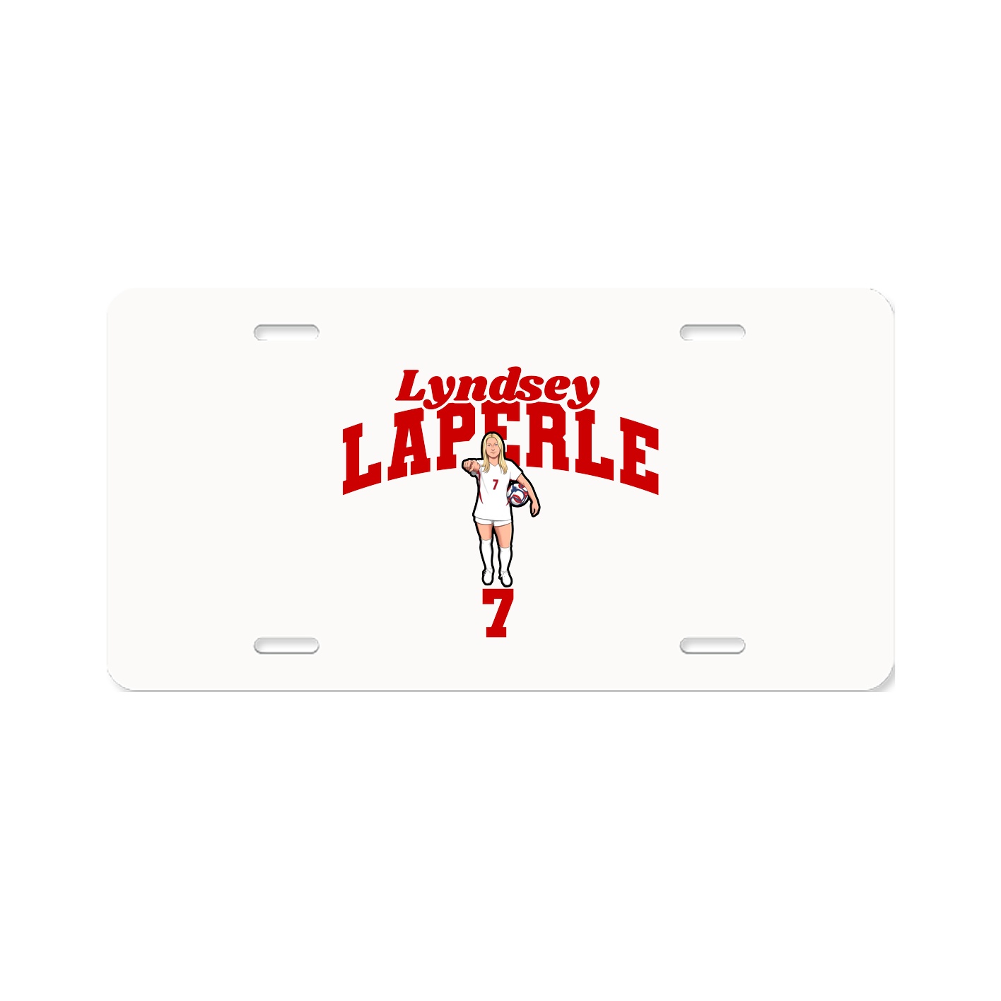 License Plate — Signature Arch in Classic