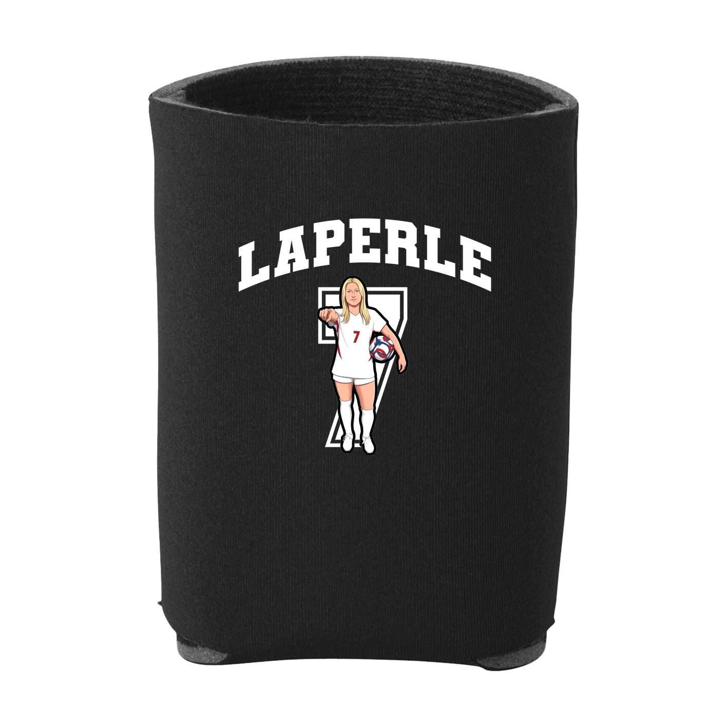 Can Holder — Number in Black
