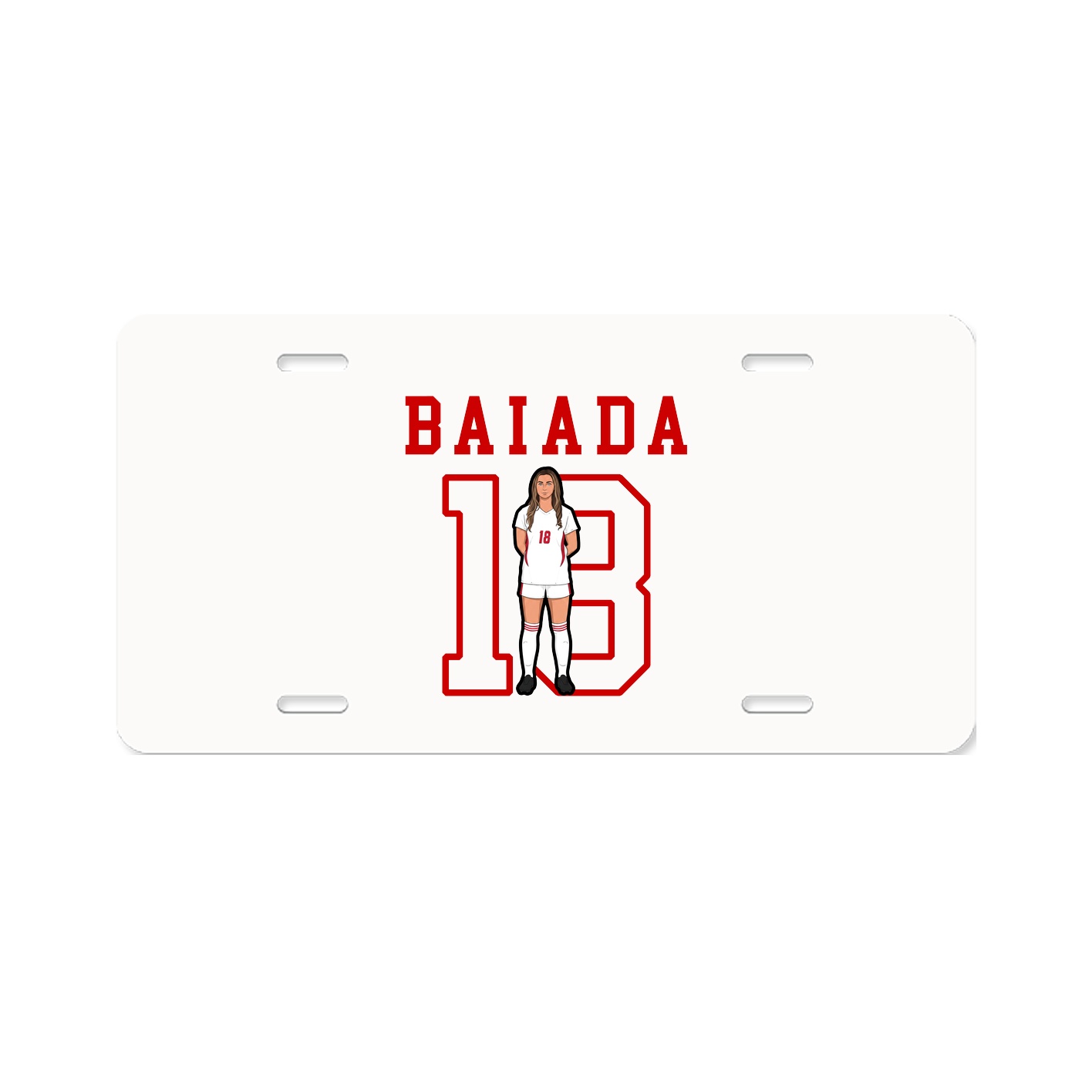 License Plate — Shirsey in Classic