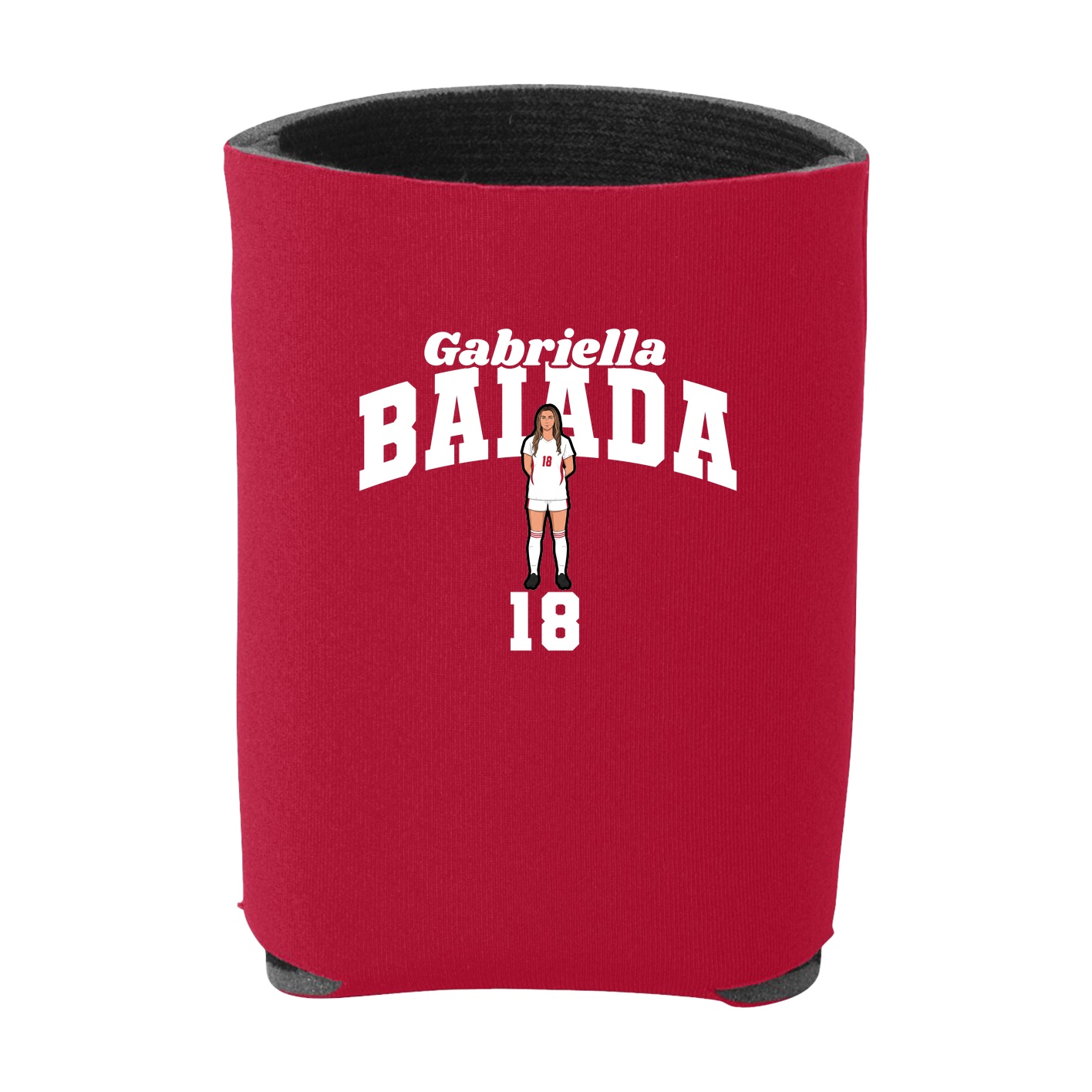 Can Holder — Signature Arch in Red