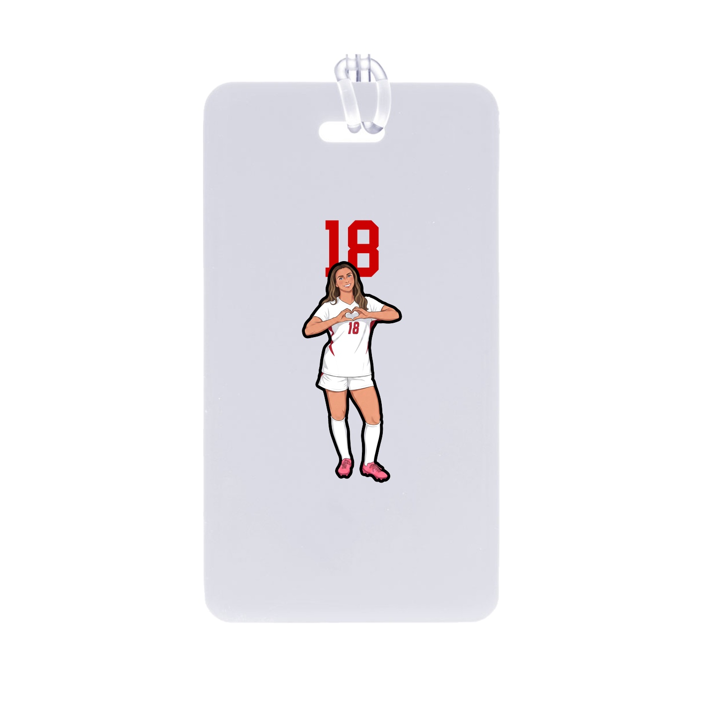 Bag Tag — Number Top in Classic
