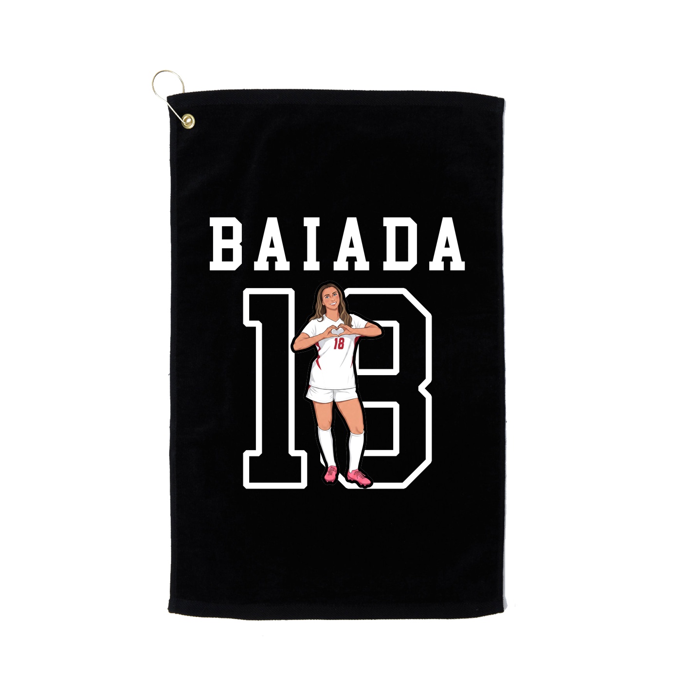 Golf Towel — Shirsey in Black