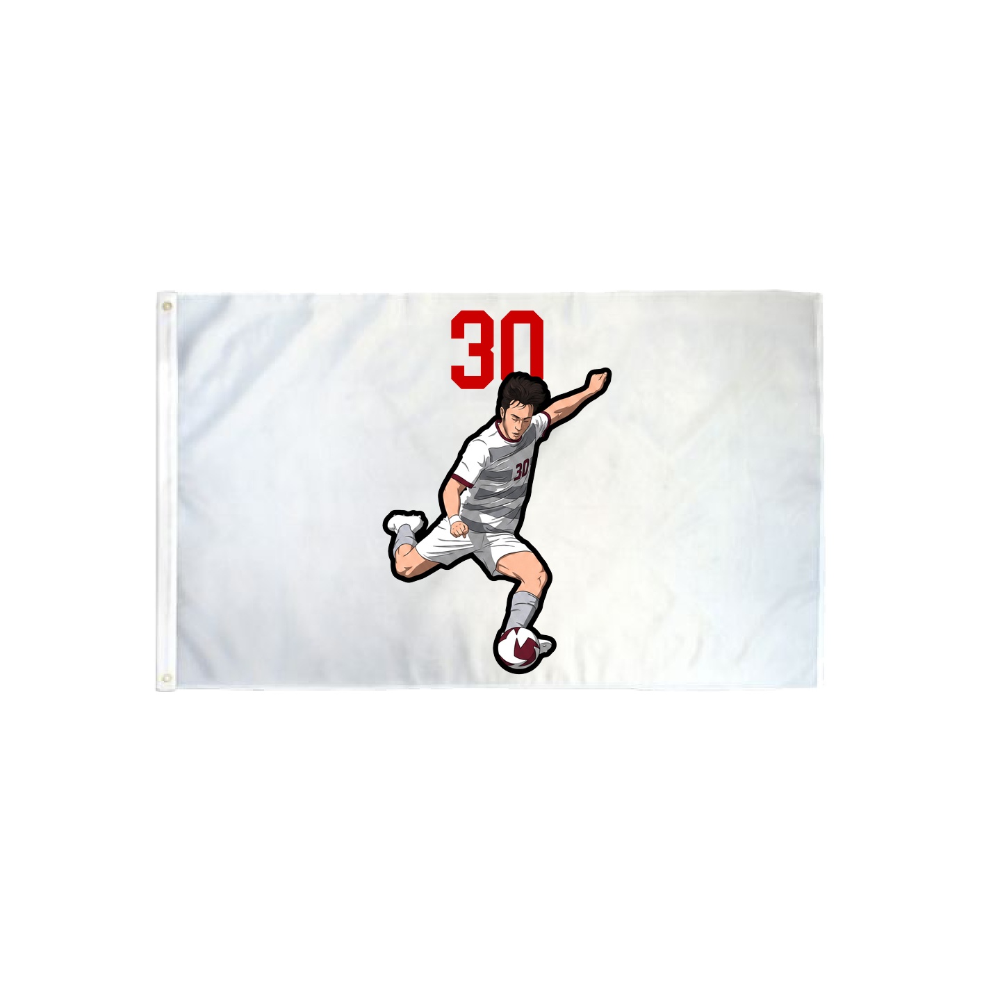 3x5 Flag — Number Top in Classic