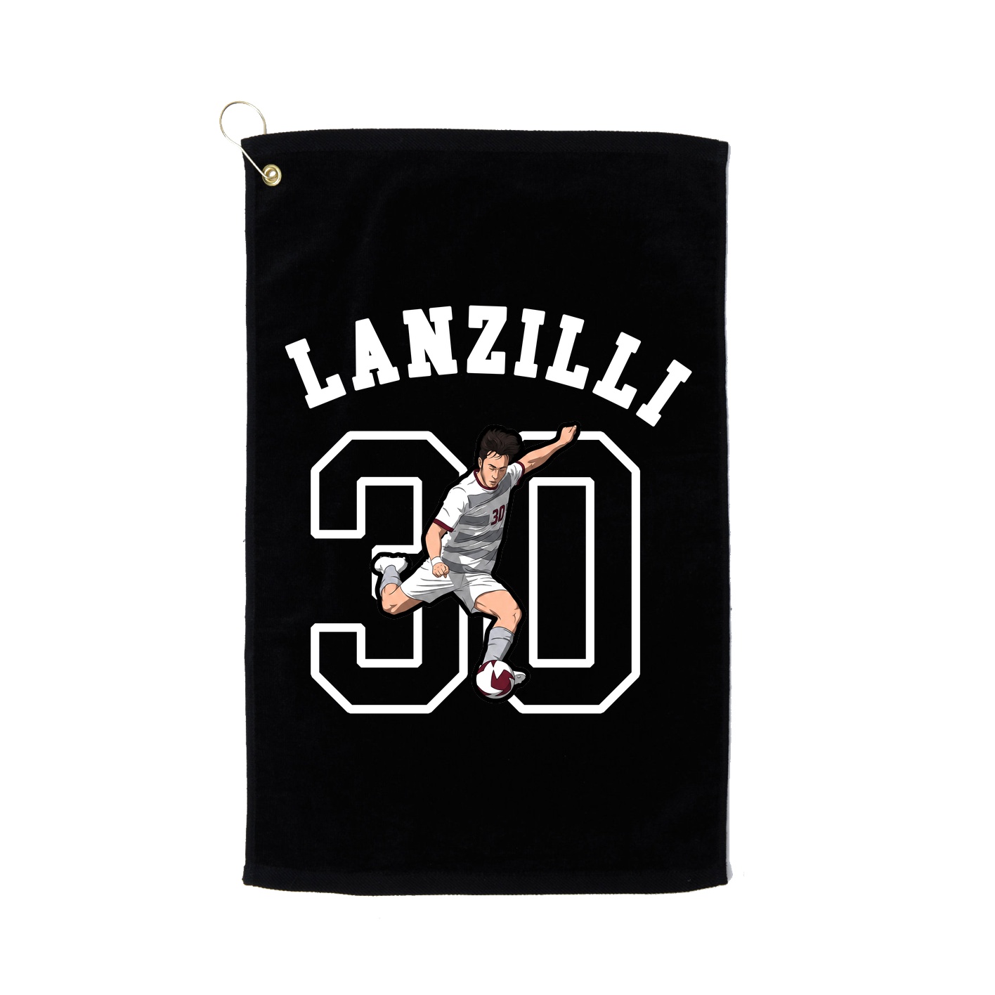Golf Towel — Shirsey Arch in Black