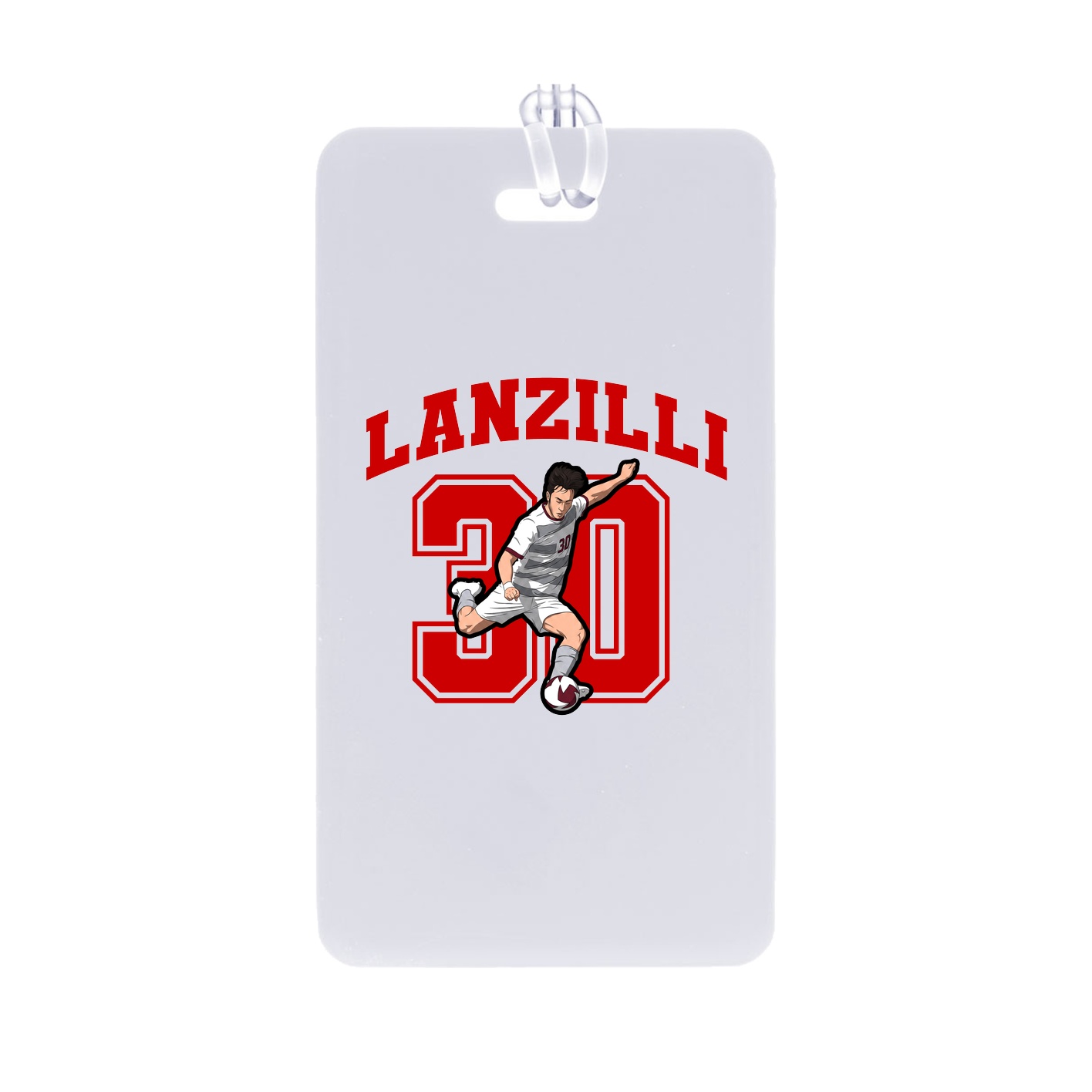 Bag Tag — Number in Classic