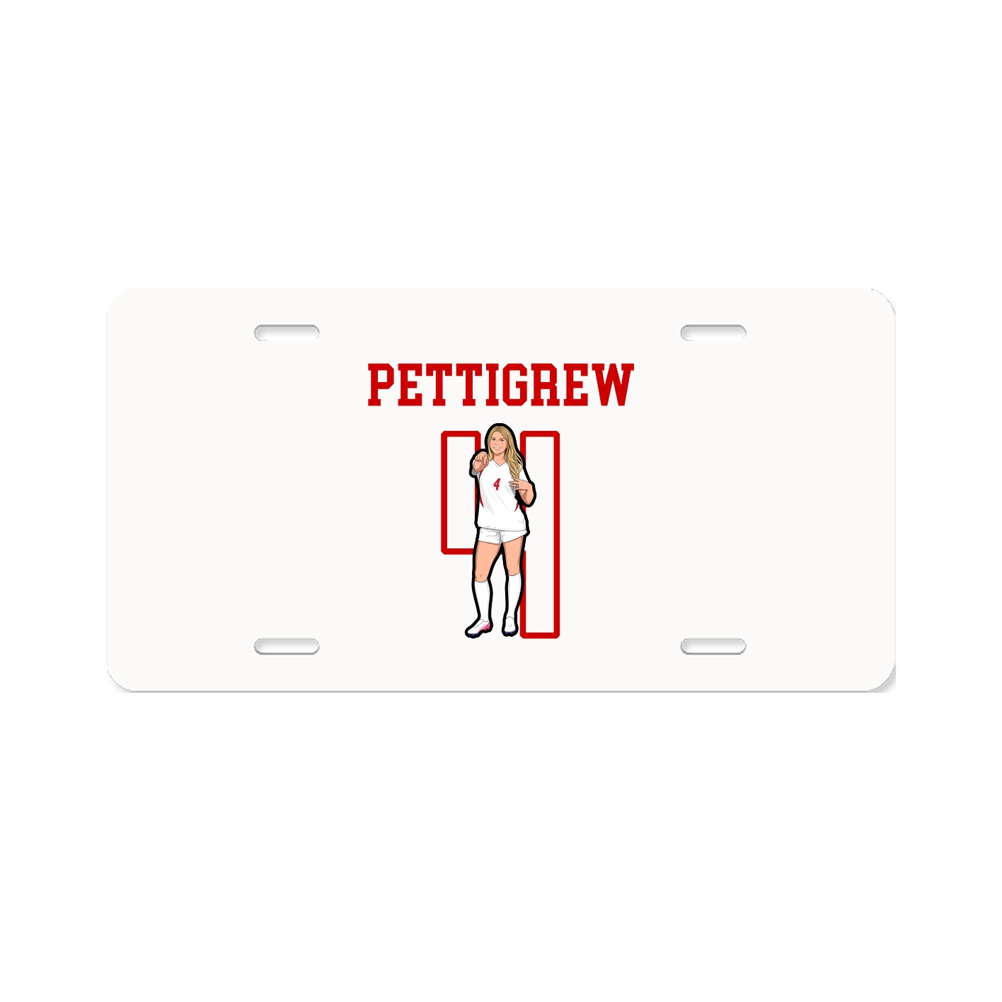 License Plate — Shirsey in Classic