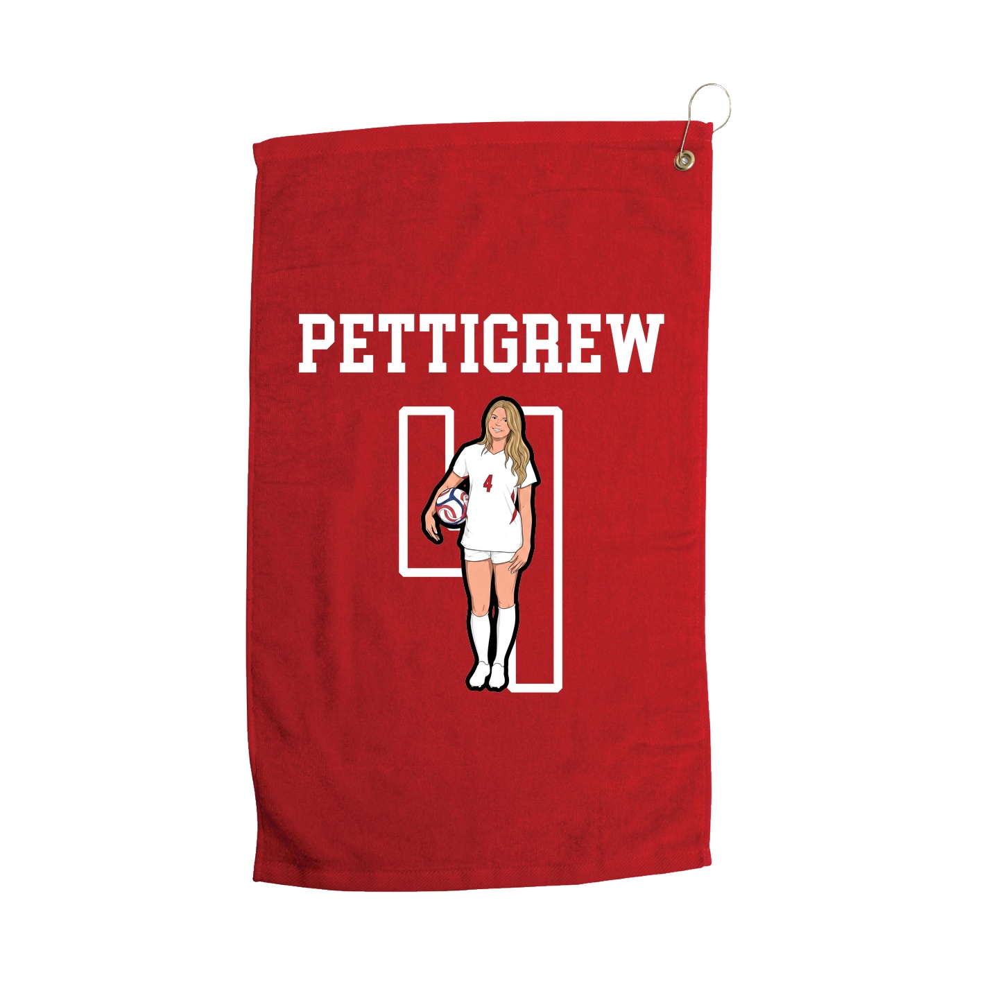 Golf Towel — Shirsey in Red