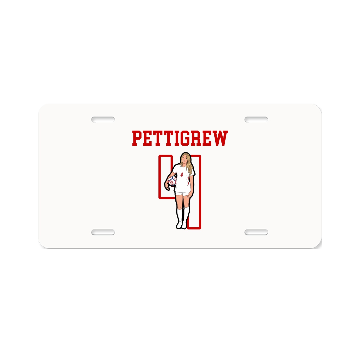 License Plate — Shirsey in Classic