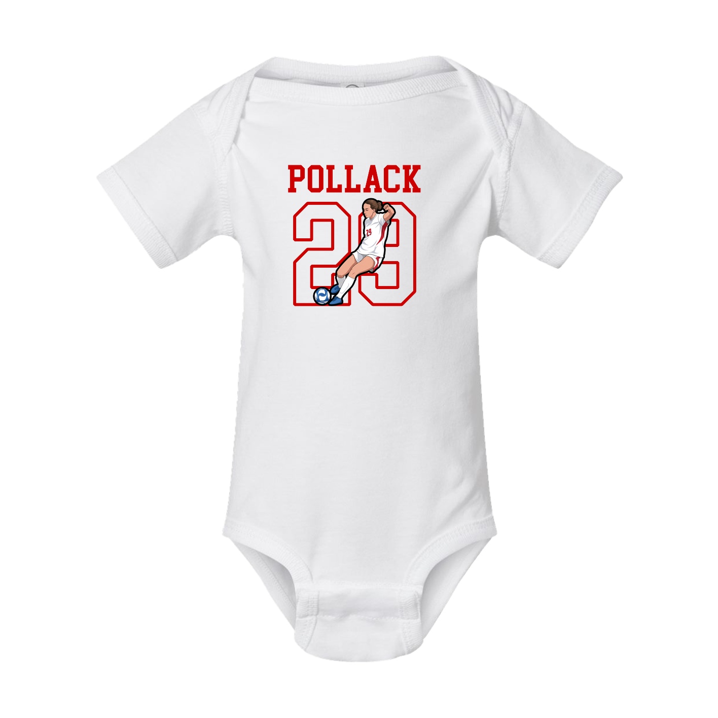 Baby Onesie — Shirsey in White