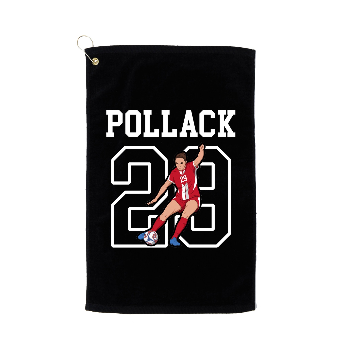 Golf Towel — Shirsey in Black