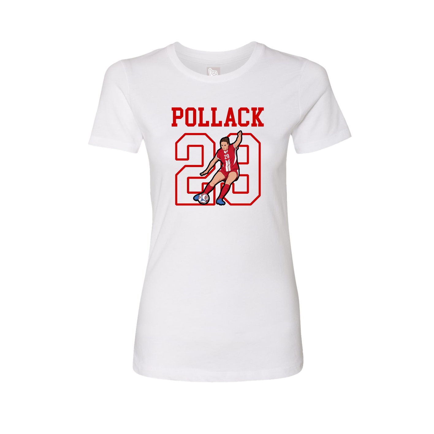 Fitted Women's Tee — Shirsey in White