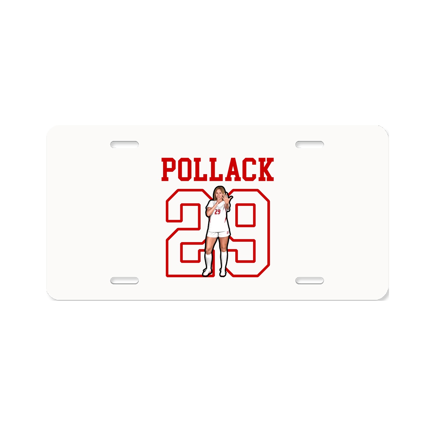 License Plate — Shirsey in Classic