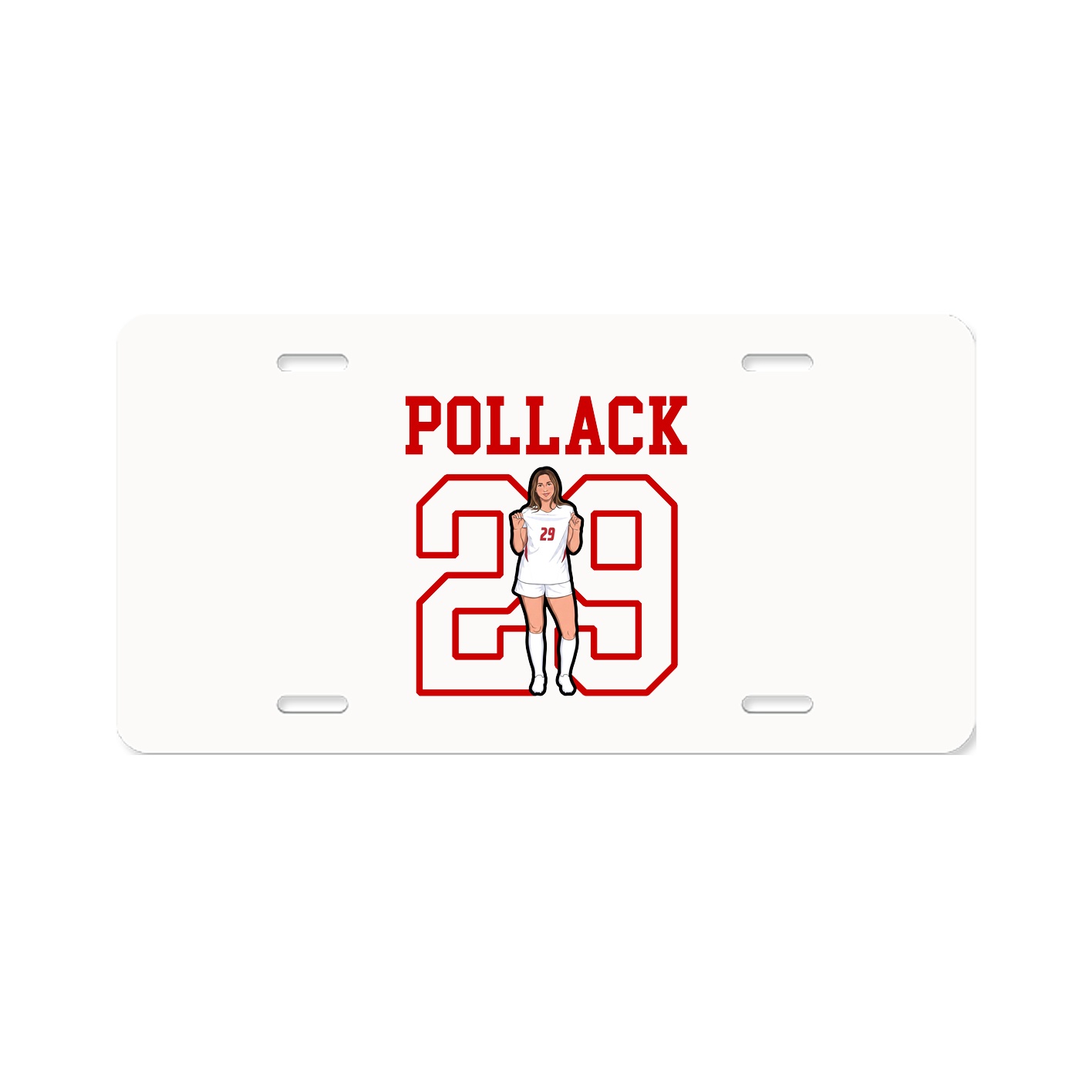 License Plate — Shirsey in Classic