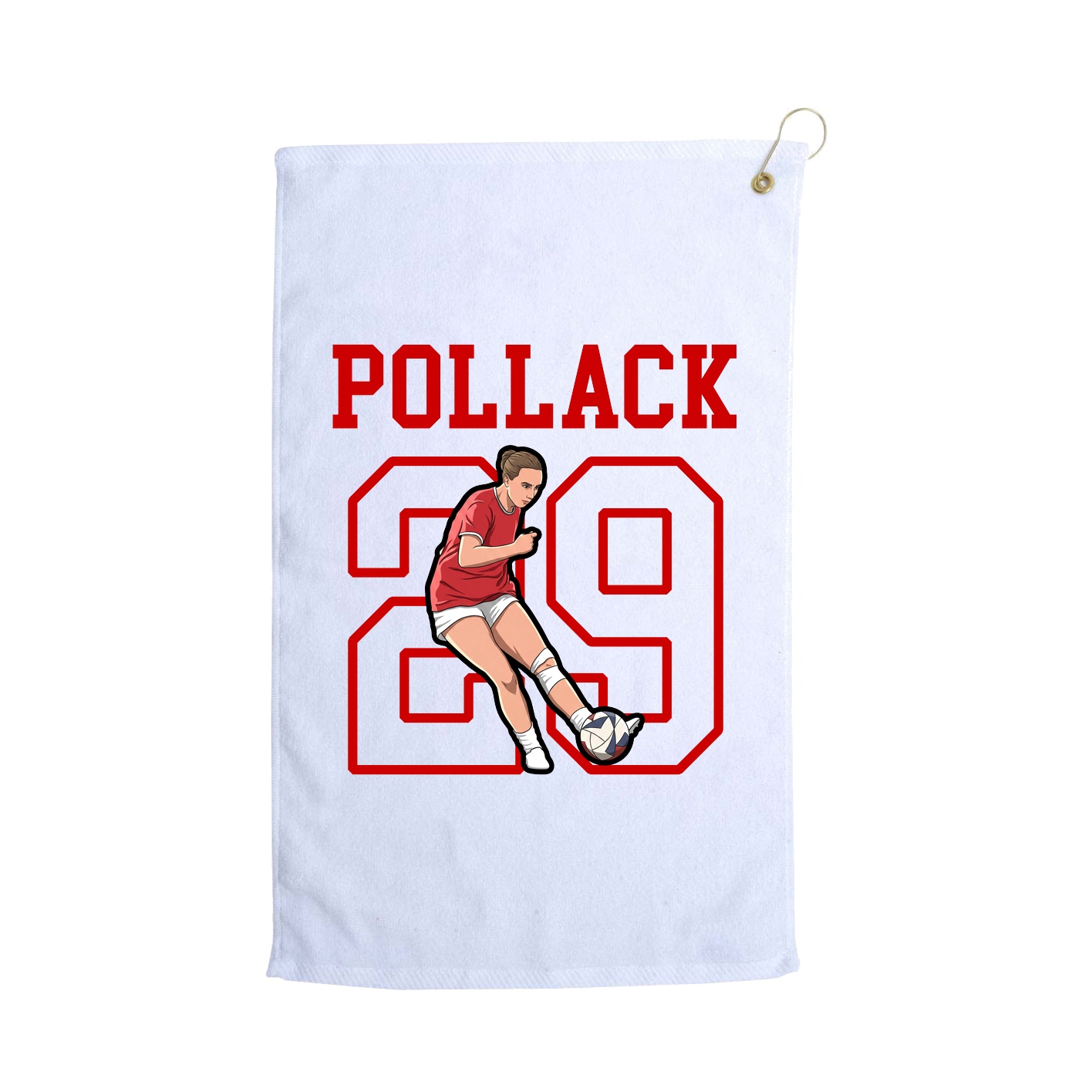 Golf Towel — Shirsey in White