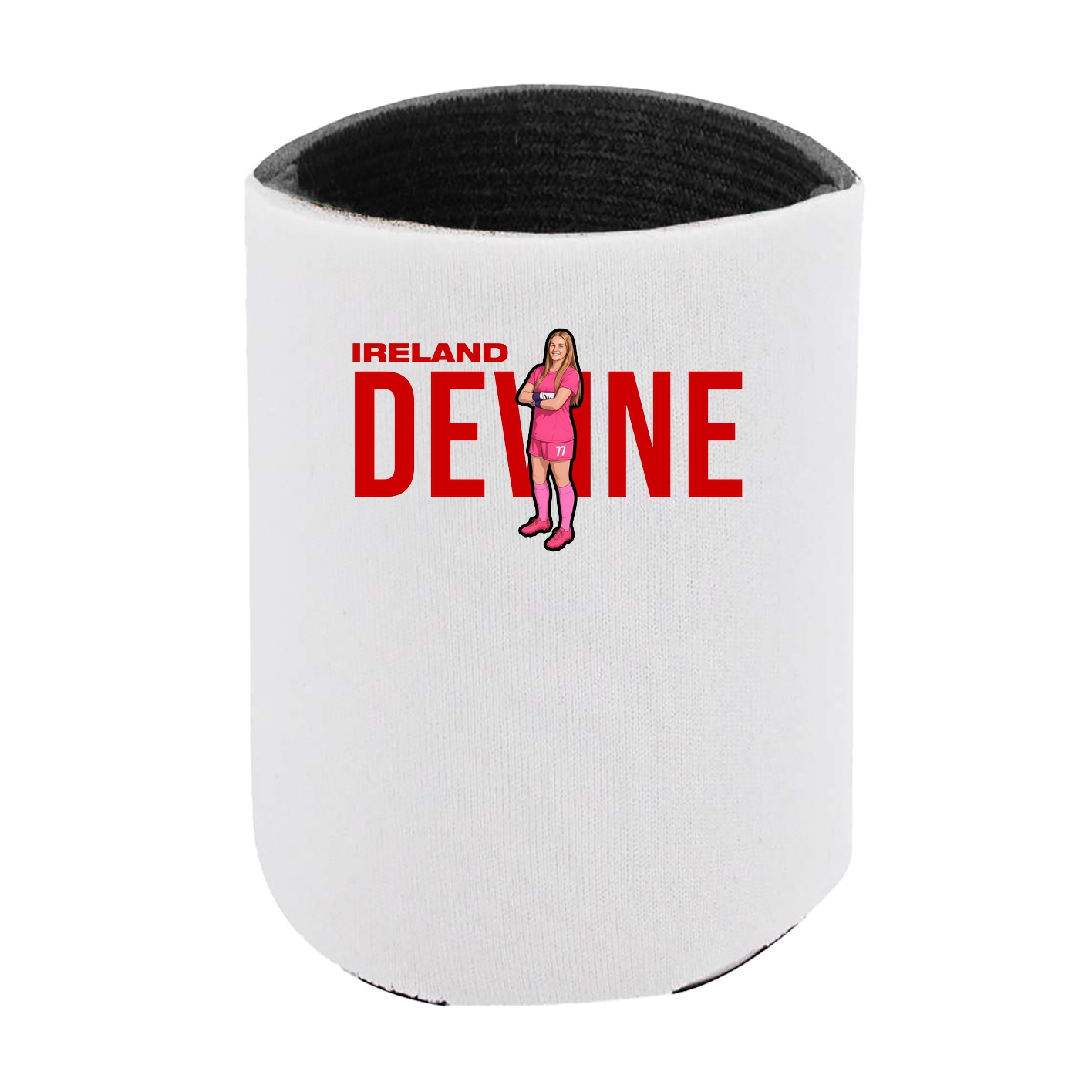 Can Holder — Player Name in White