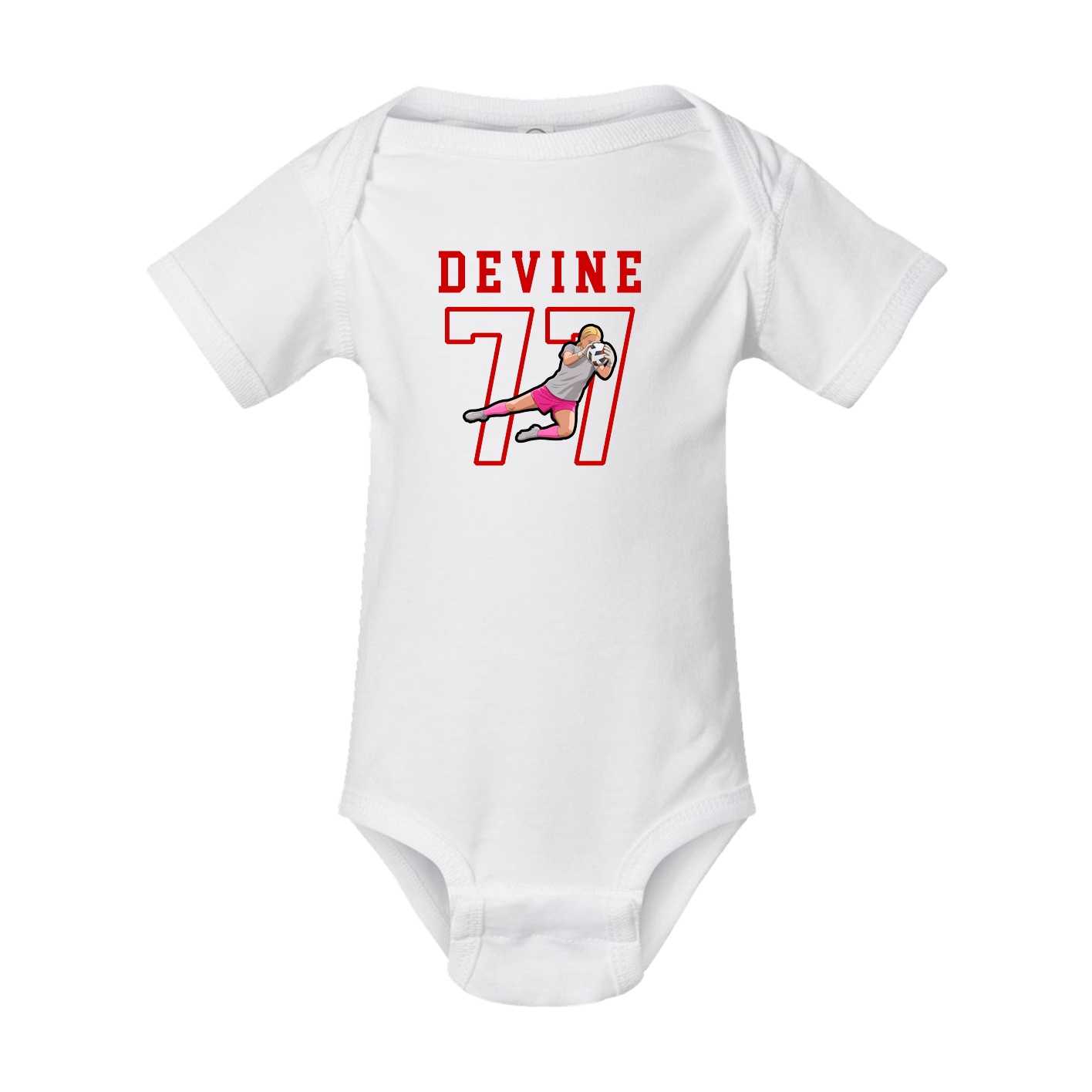 Baby Onesie — Shirsey in White