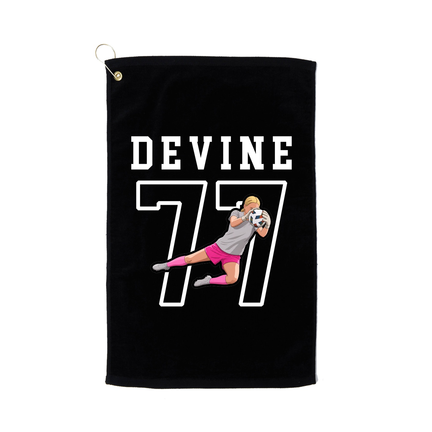 Golf Towel — Shirsey in Black
