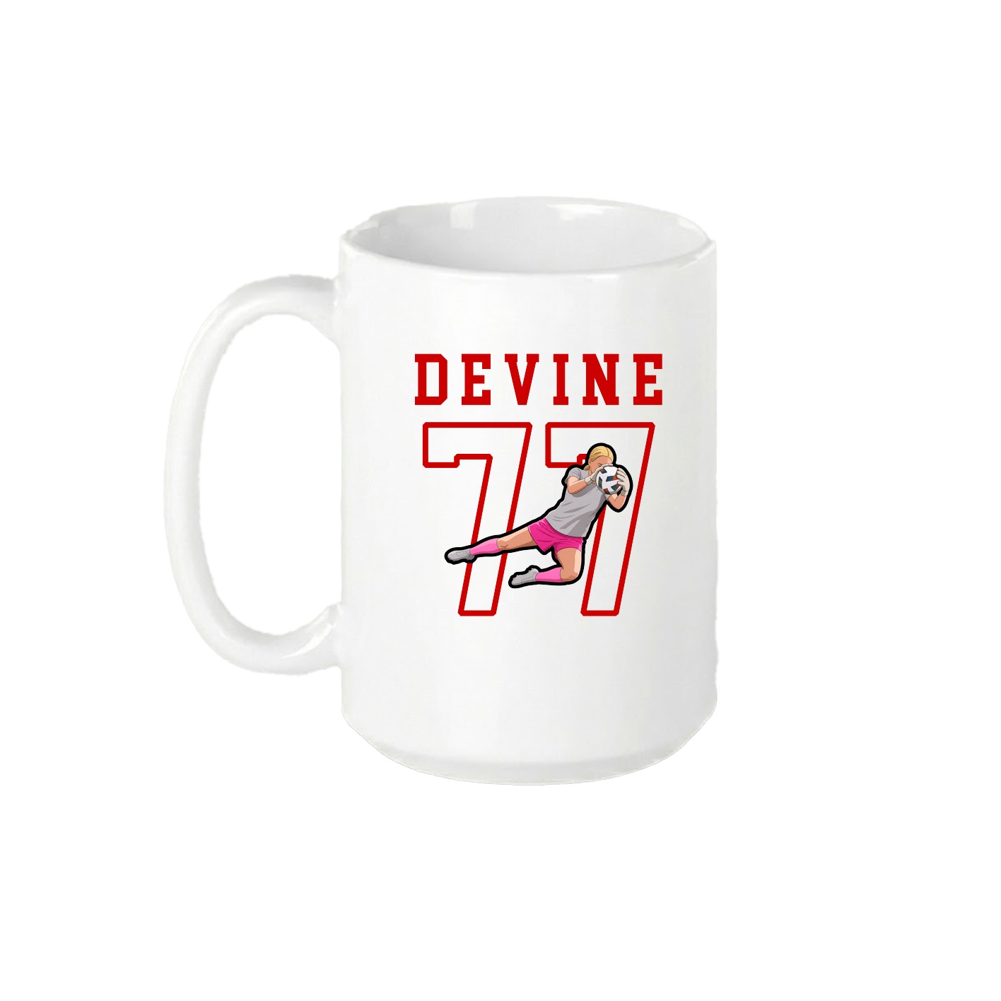 15oz Coffee Mug — Shirsey in White