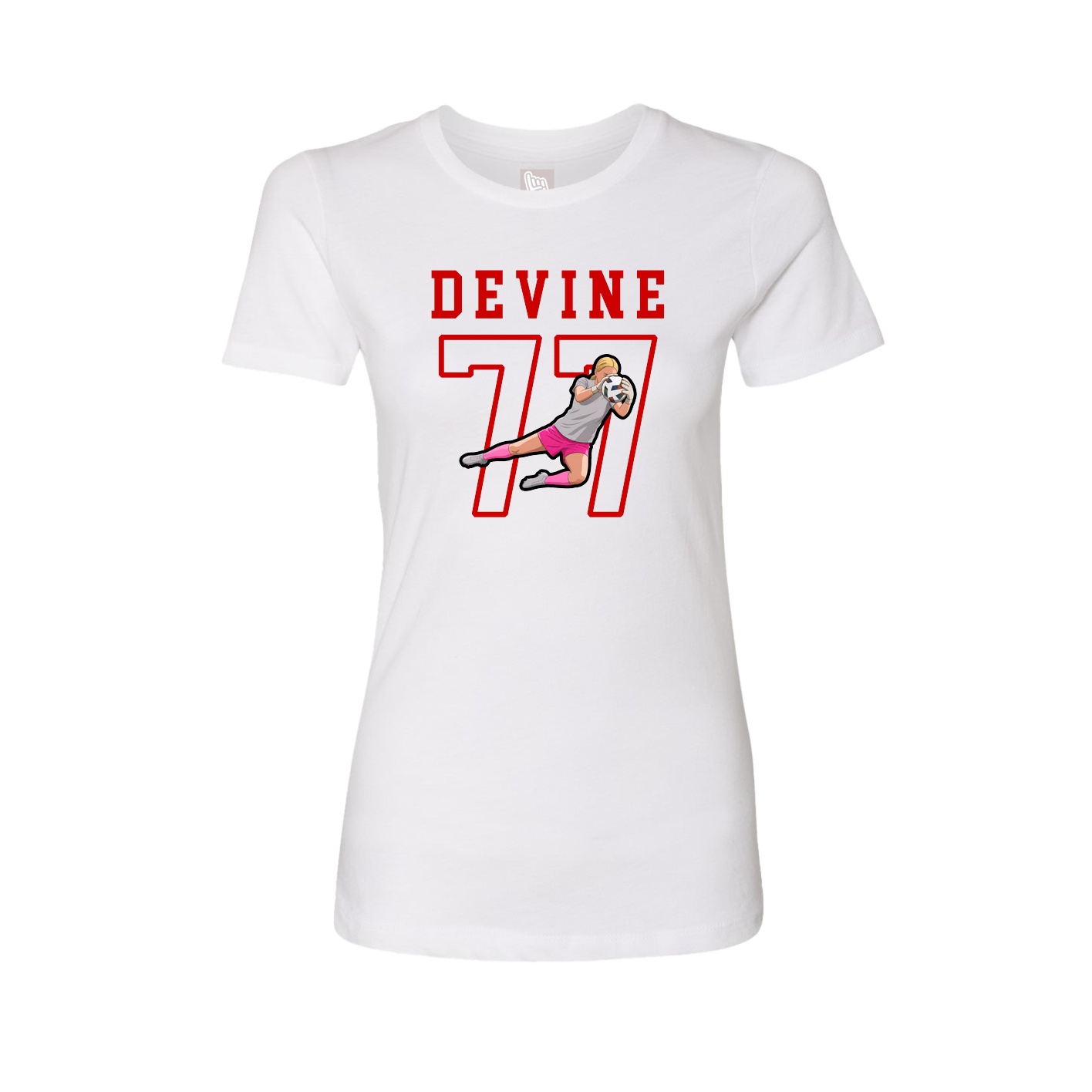 Fitted Women's Tee — Shirsey in White