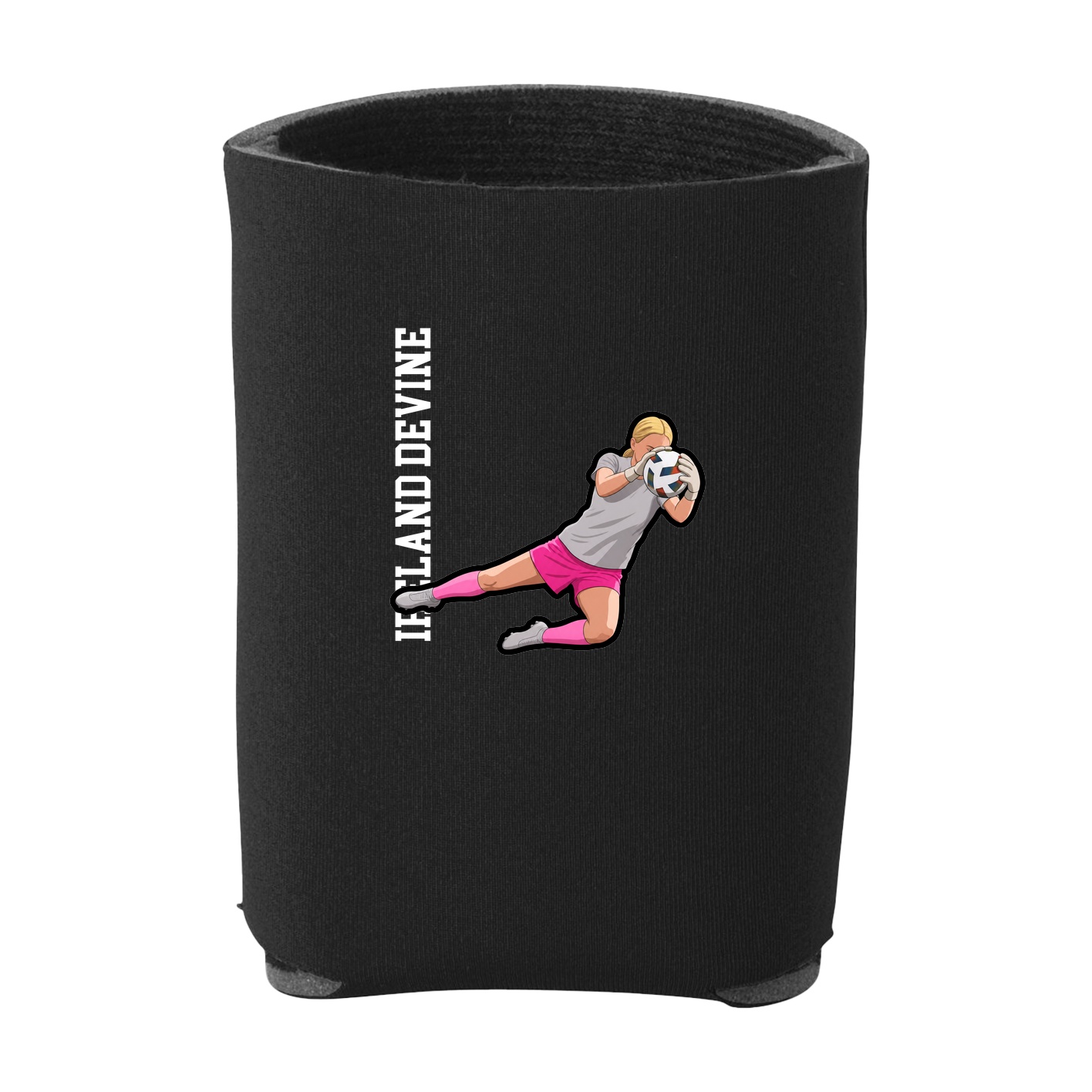 Can Holder — Name Vertical in Black