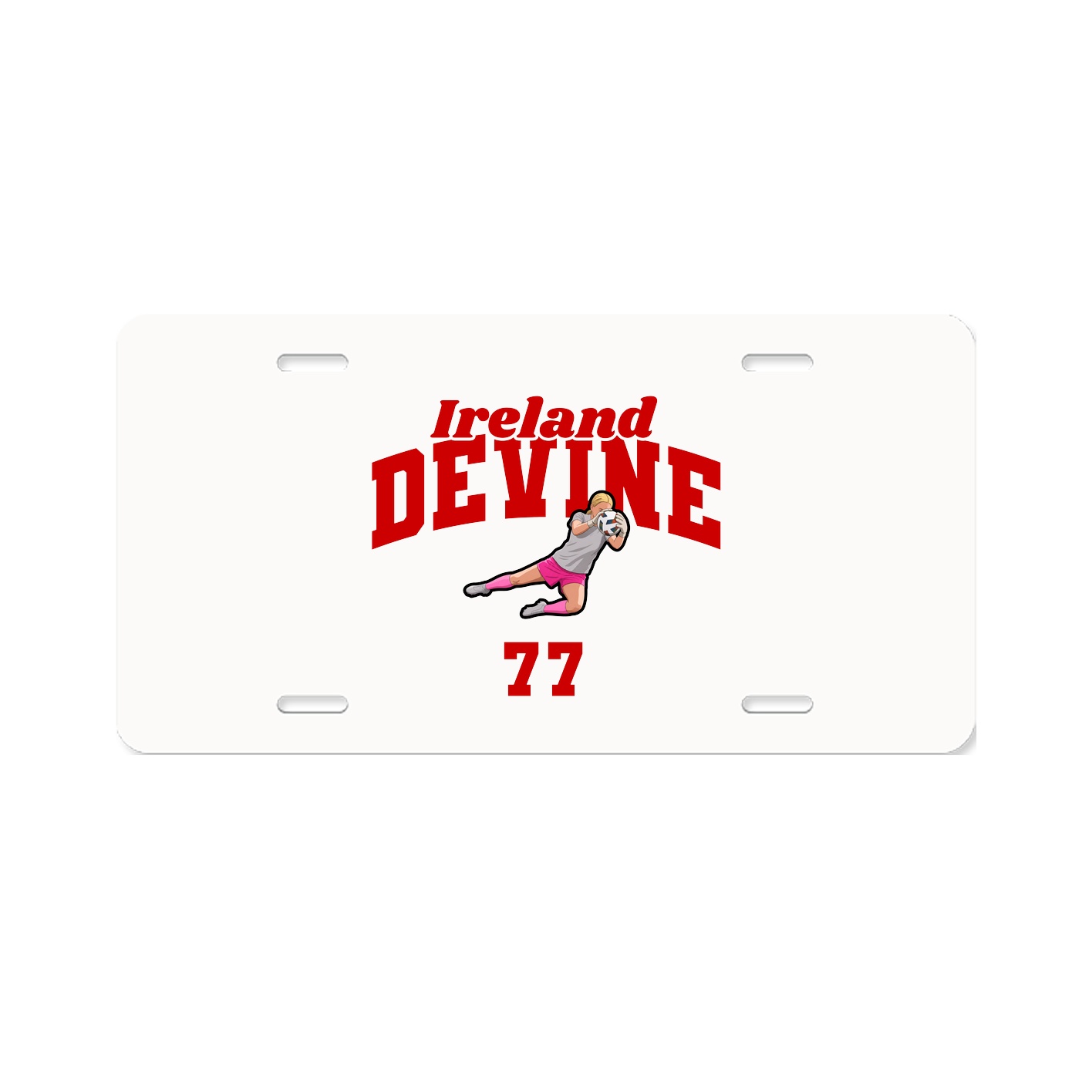 License Plate — Signature Arch in Classic