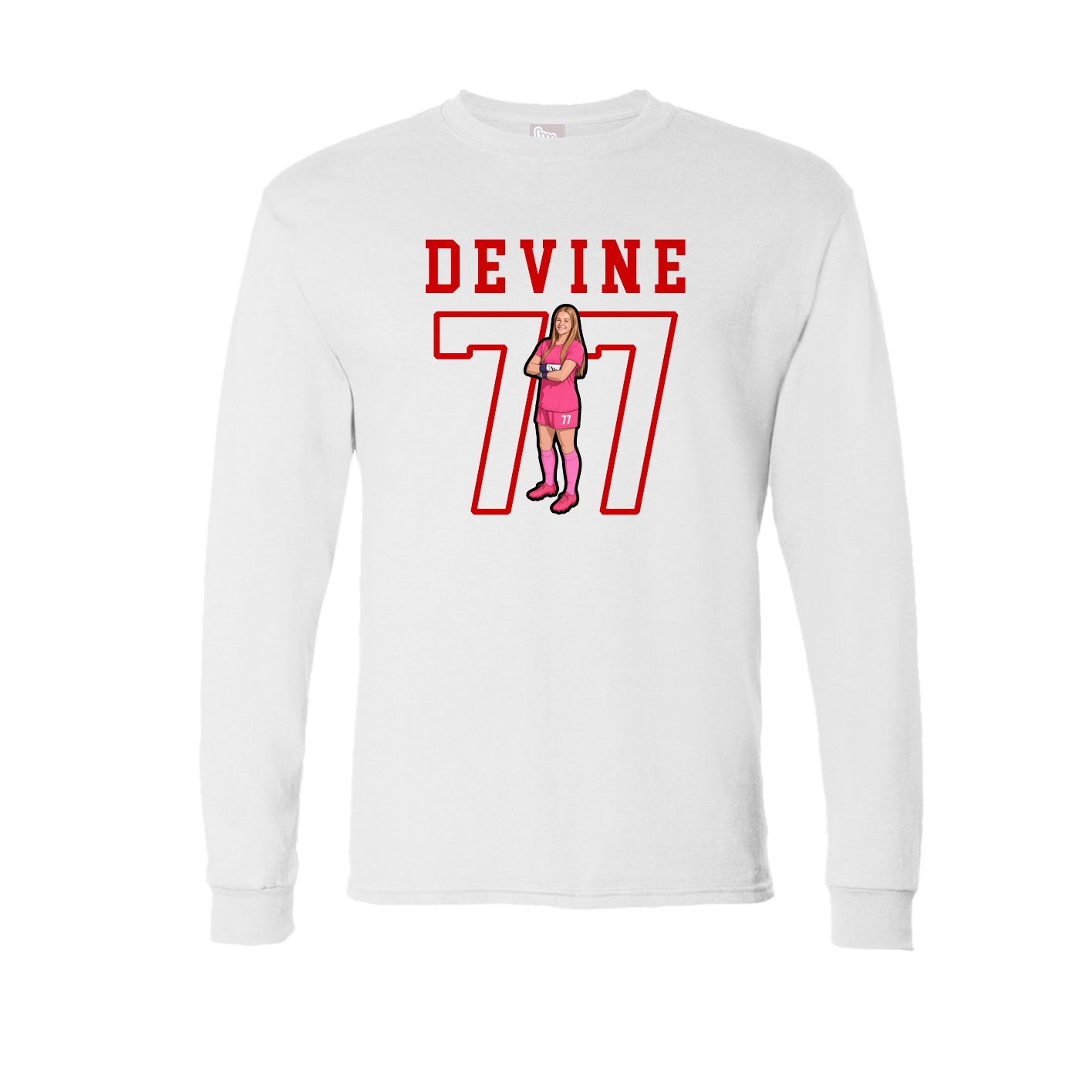 Long Sleeve Tee — Shirsey in White