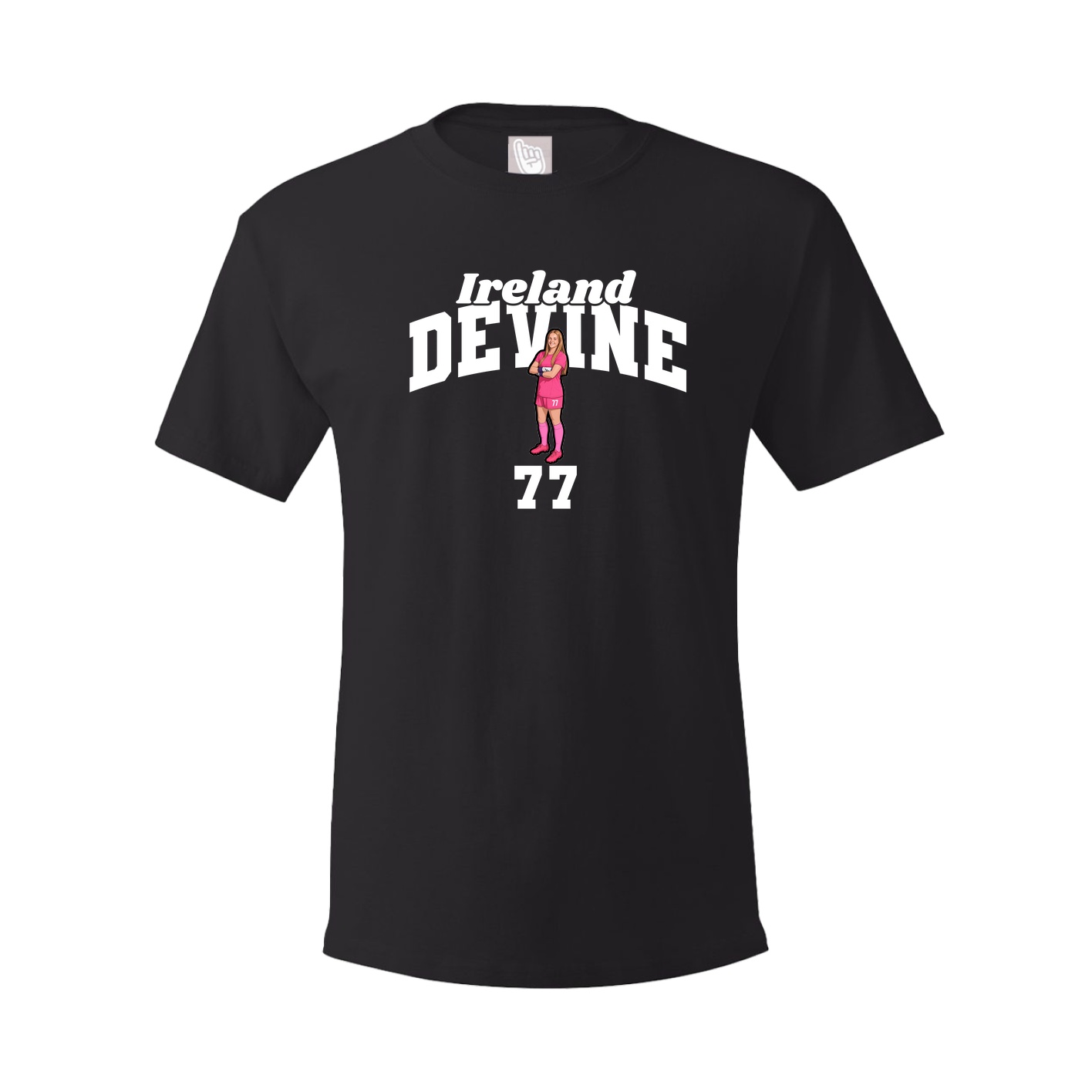 Tee — Signature Arch in Black