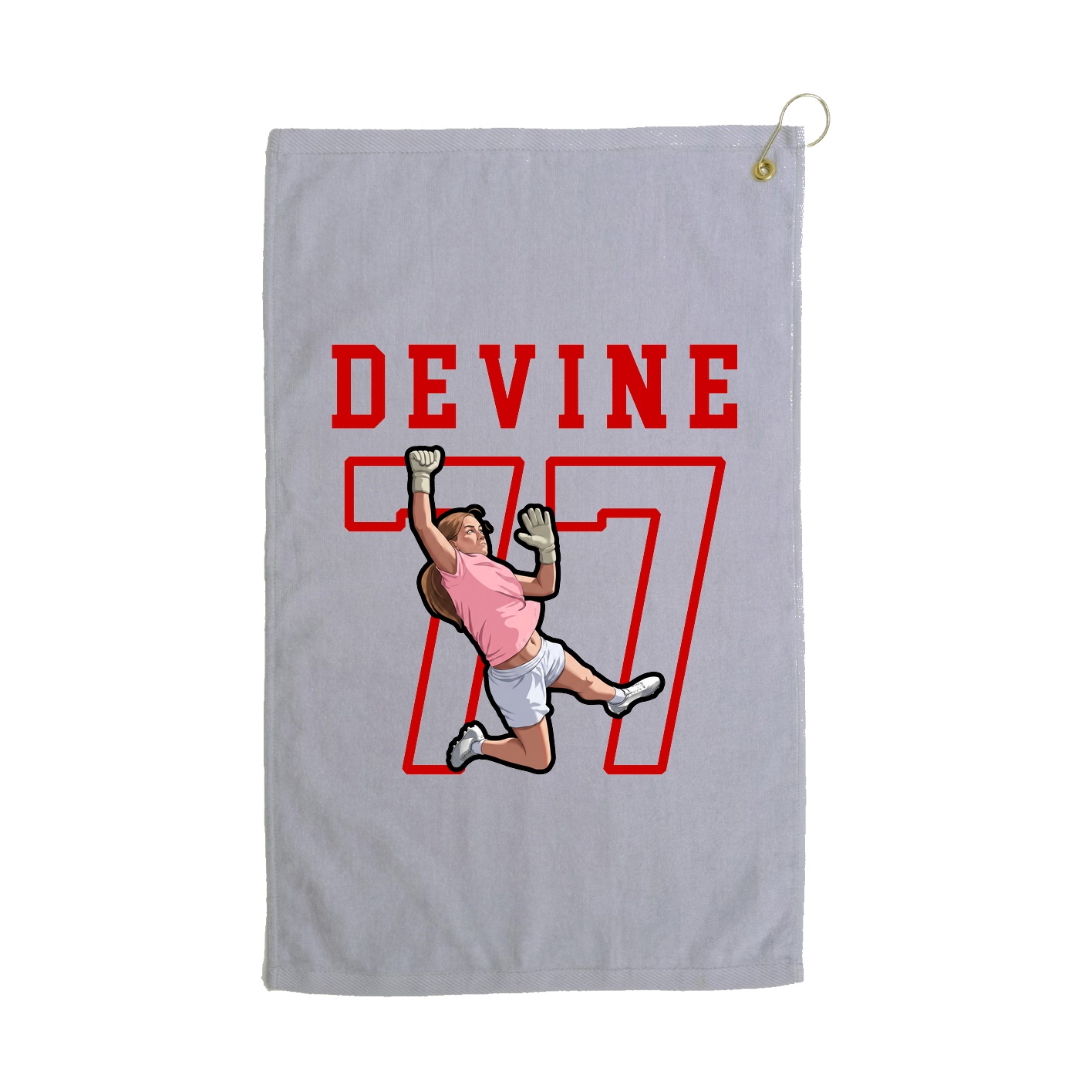 Golf Towel — Shirsey in Grey