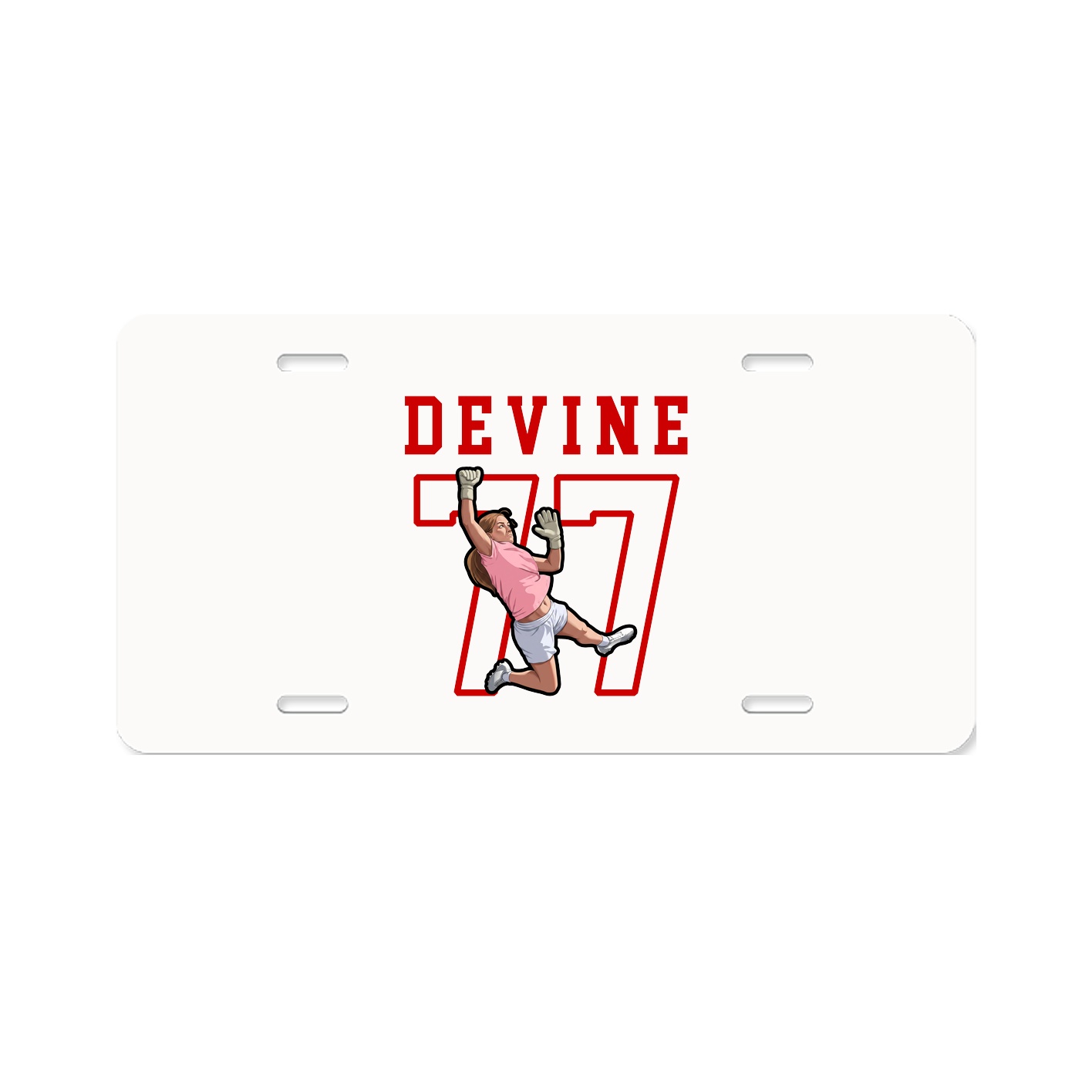 License Plate — Shirsey in Classic