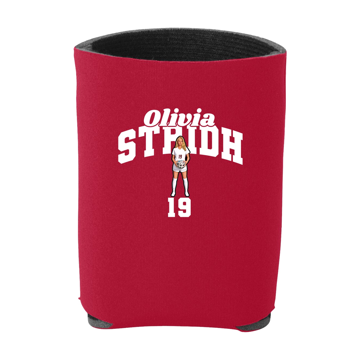 Can Holder — Signature Arch in Red