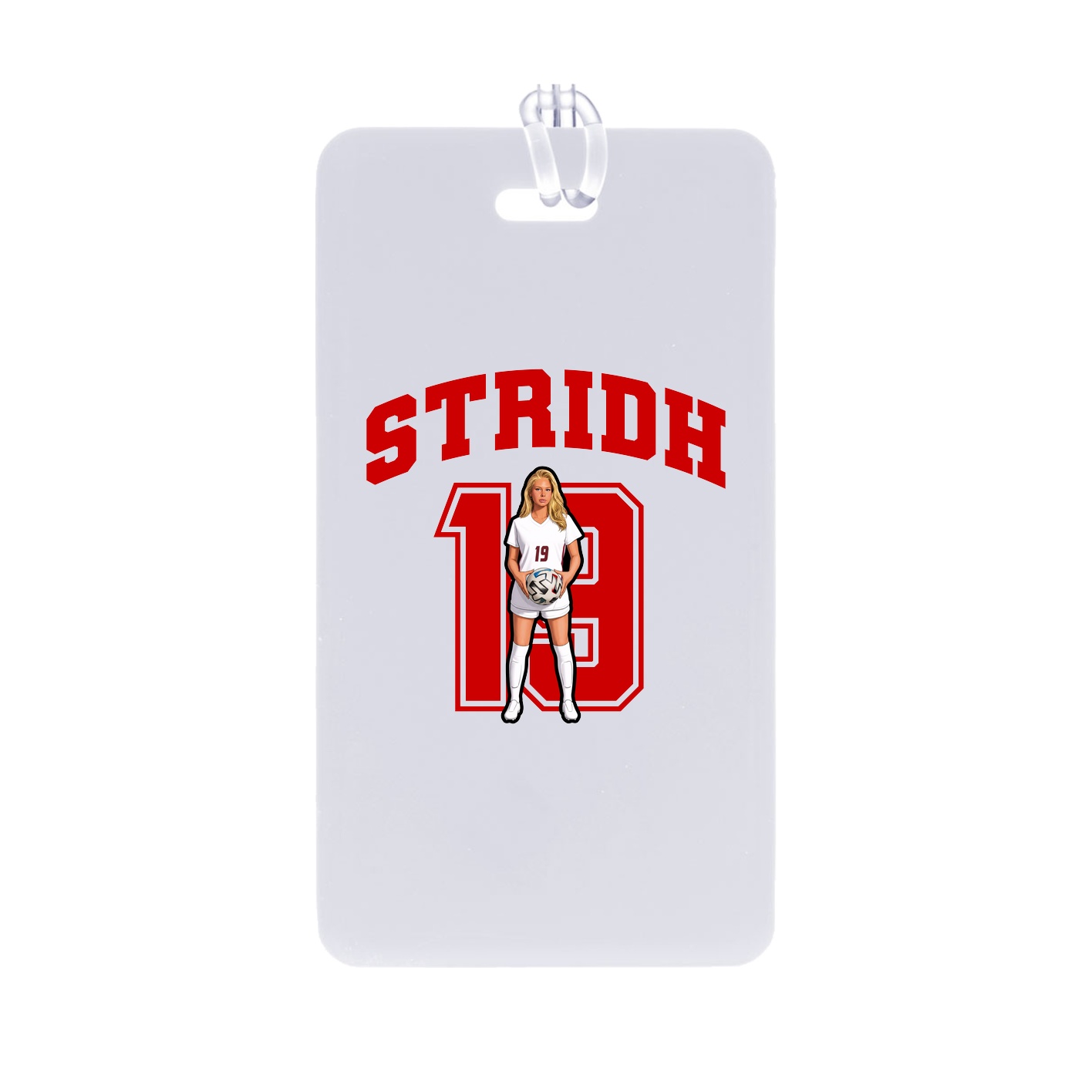 Bag Tag — Number in Classic