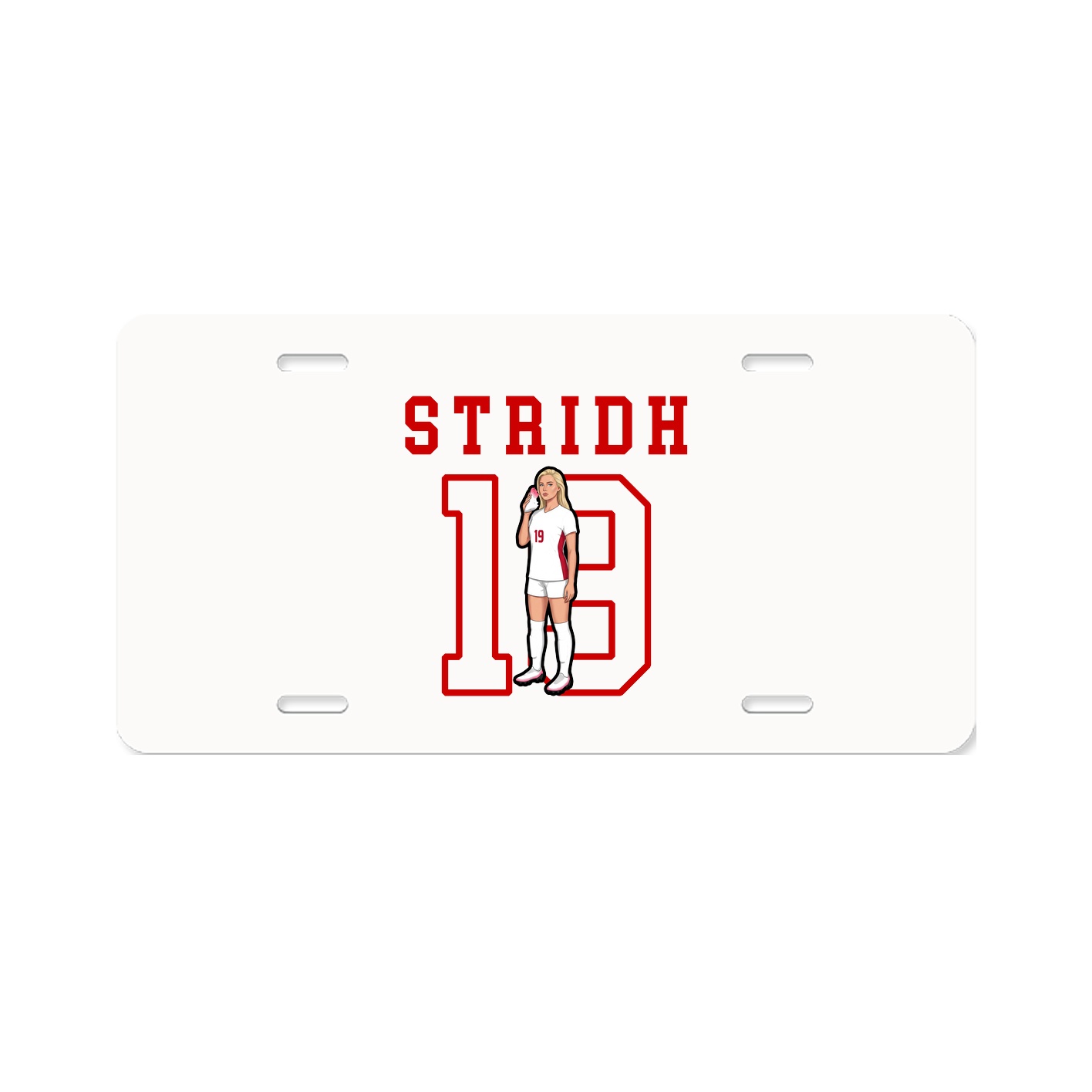License Plate — Shirsey in Classic