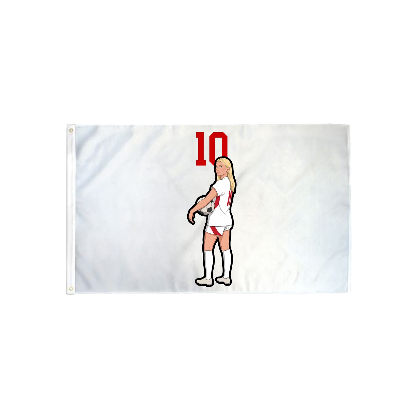 3x5 Flag — Number Top in Classic