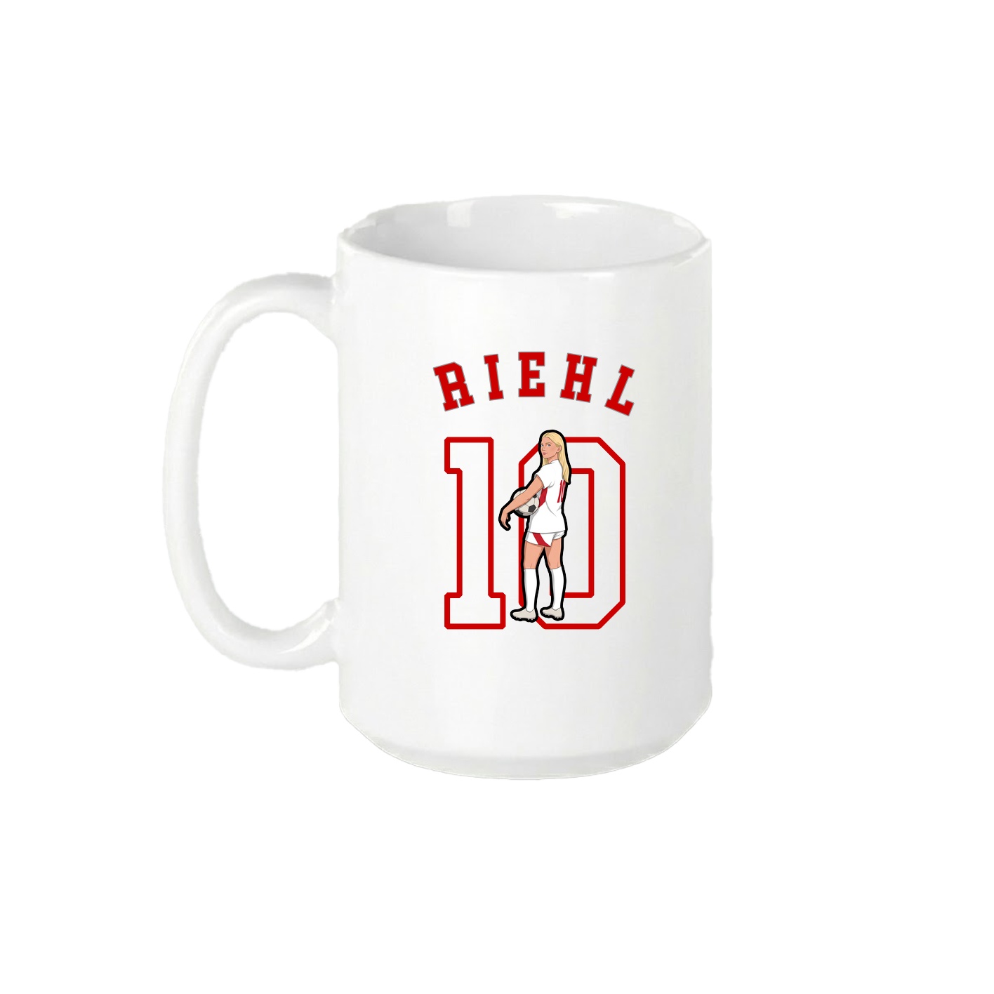 15oz Coffee Mug — Shirsey Arch in White