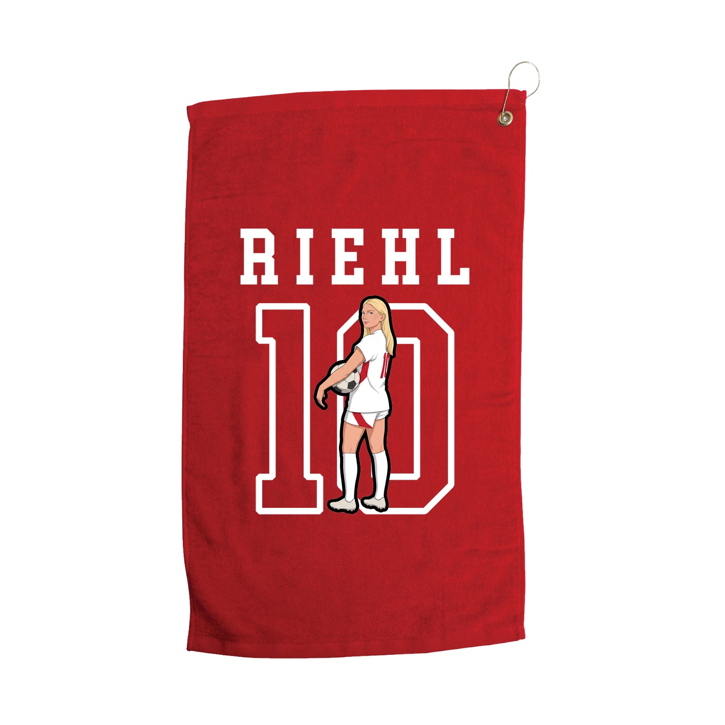 Golf Towel — Shirsey in Red