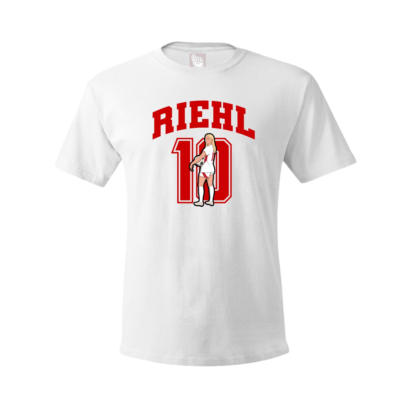 Tee — Number in White