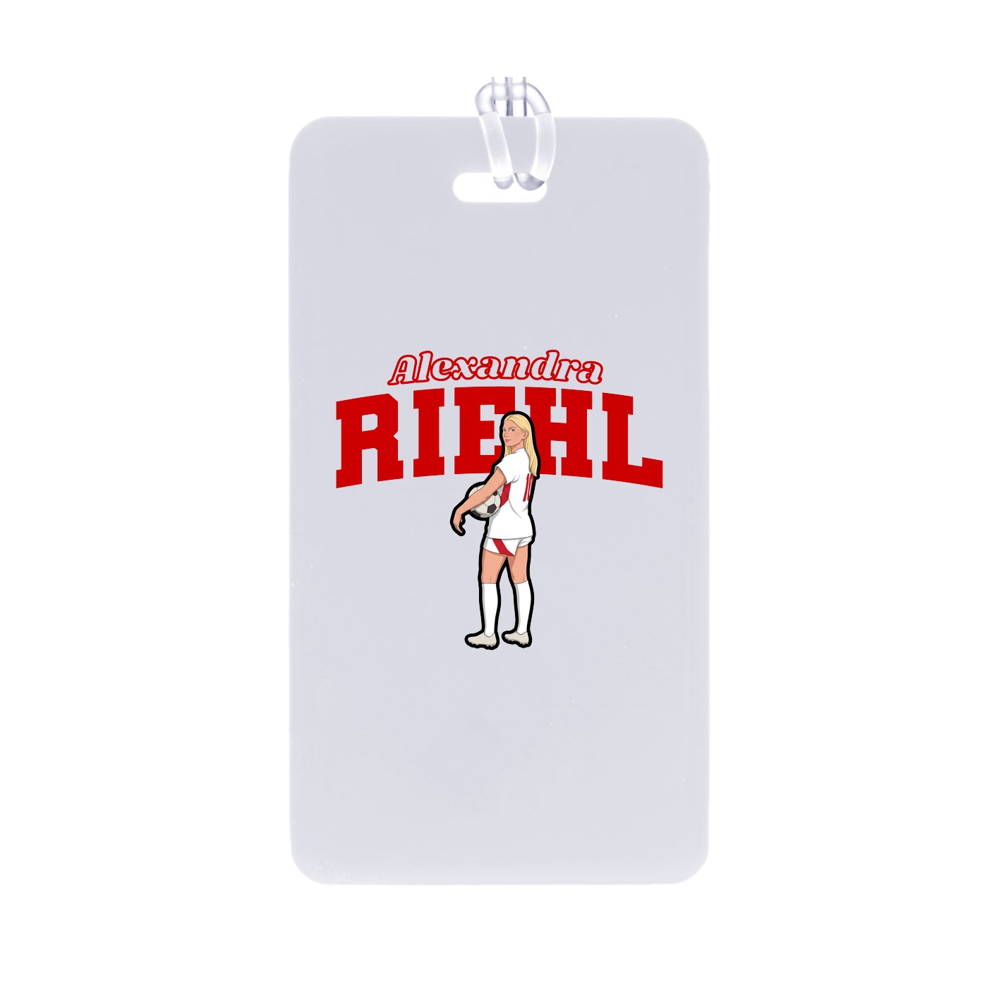 Bag Tag — Name Arch in Classic