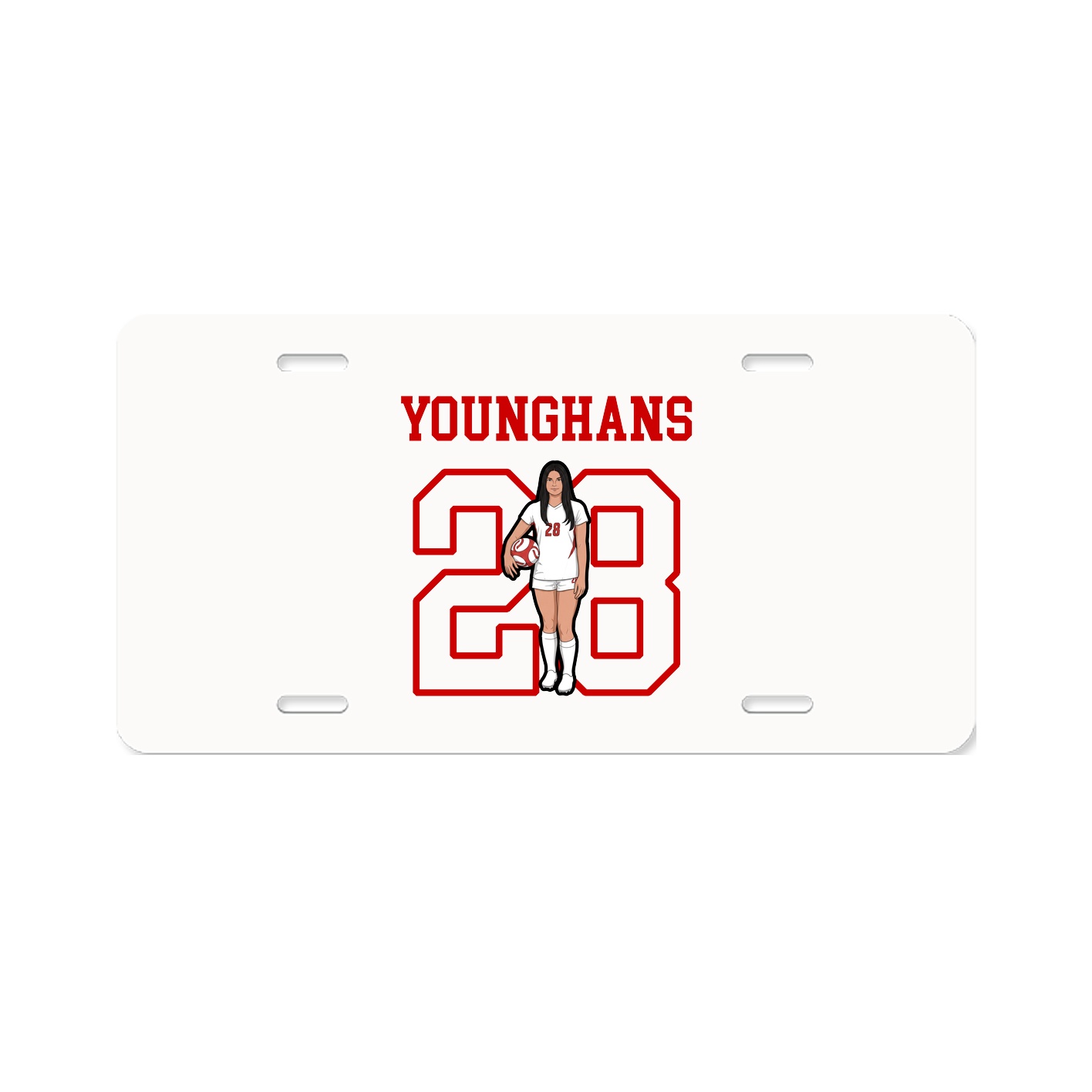 License Plate — Shirsey in Classic