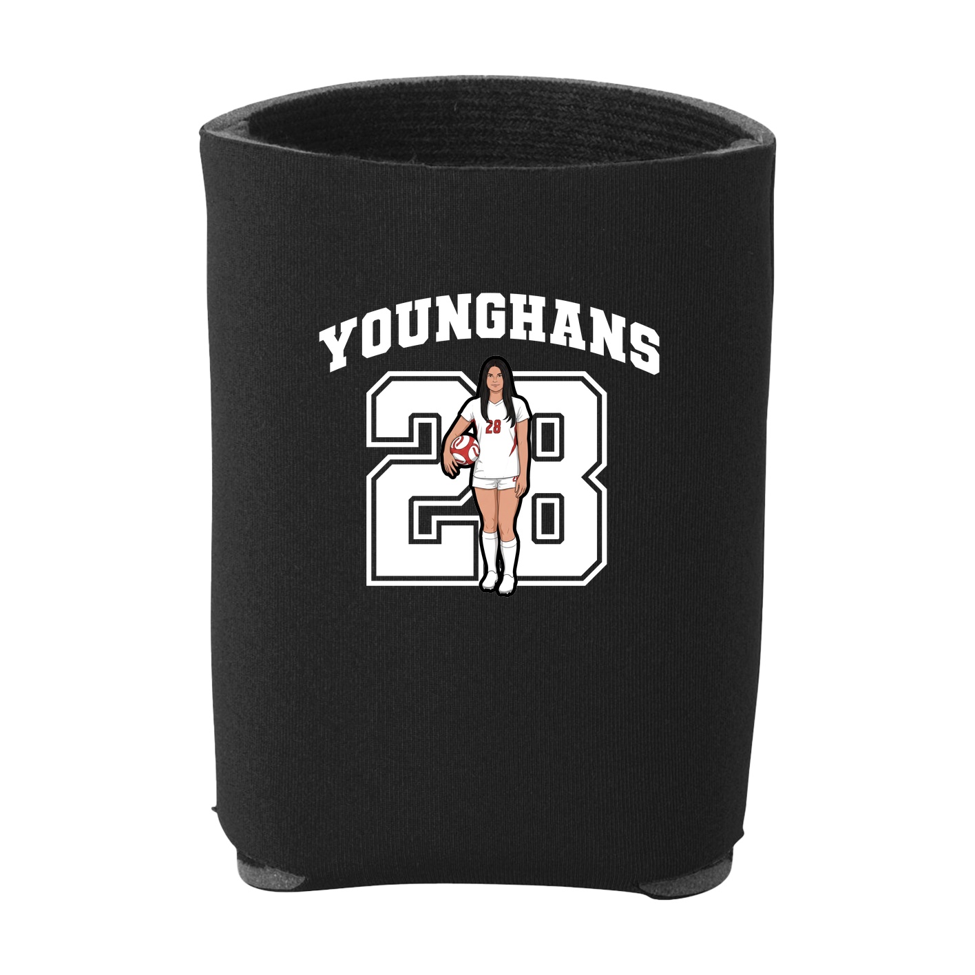 Can Holder — Number in Black
