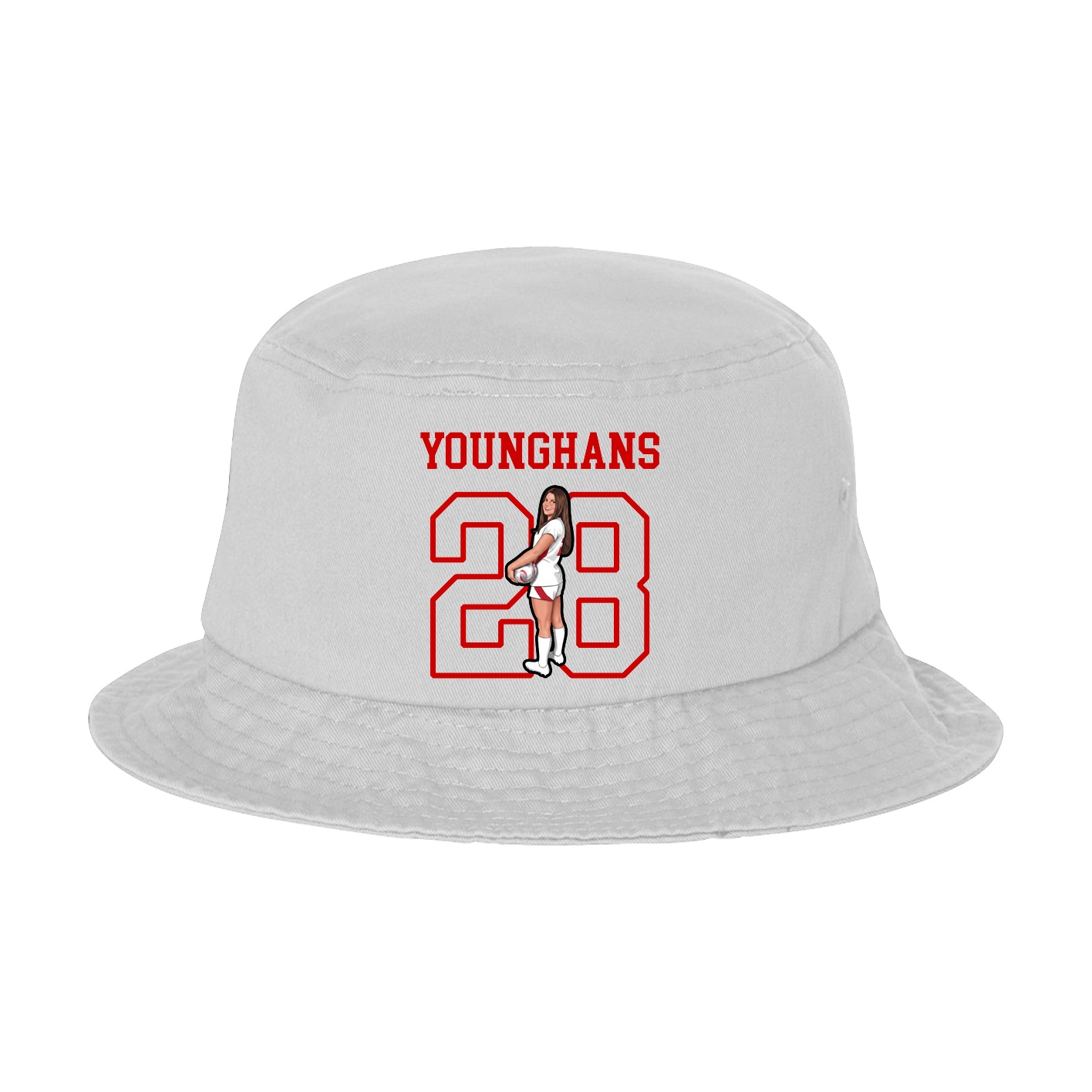 Bucket Cap — Shirsey in White