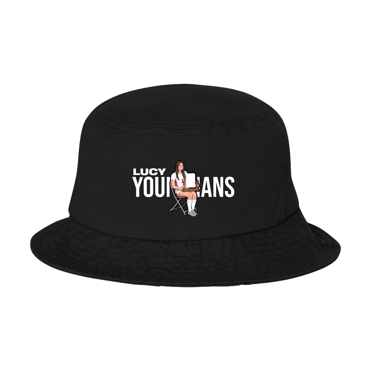 Bucket Cap — Player Name in Black