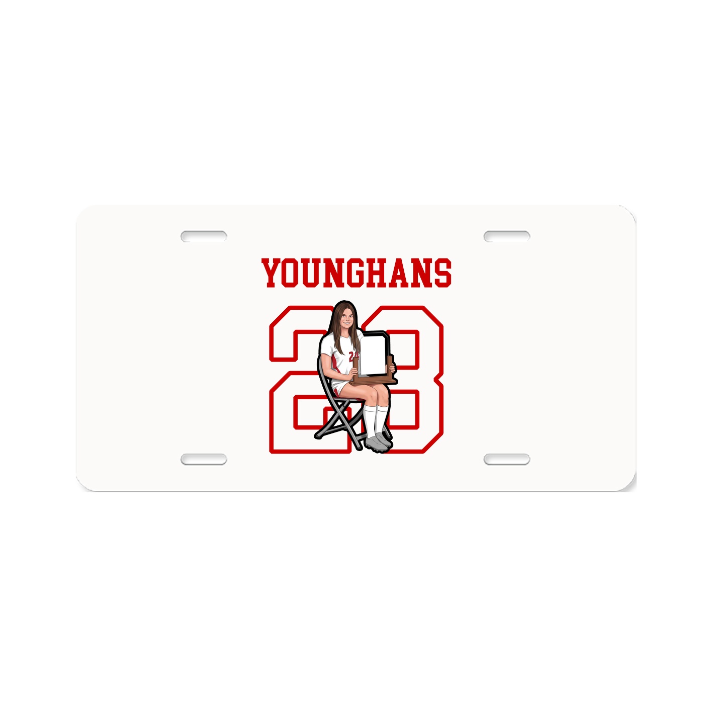 License Plate — Shirsey in Classic