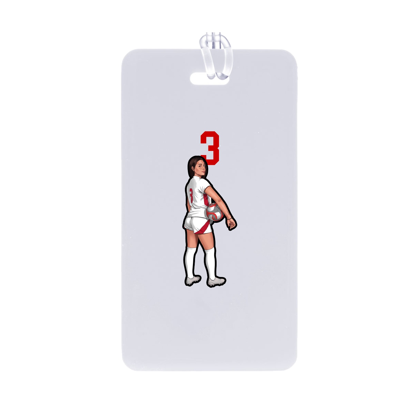 Bag Tag — Number Top in Classic