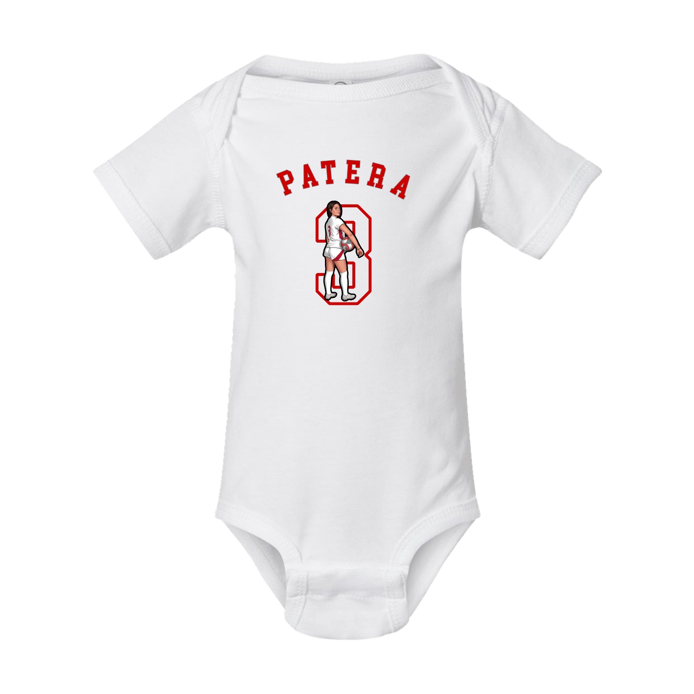 Baby Onesie — Shirsey Arch in White