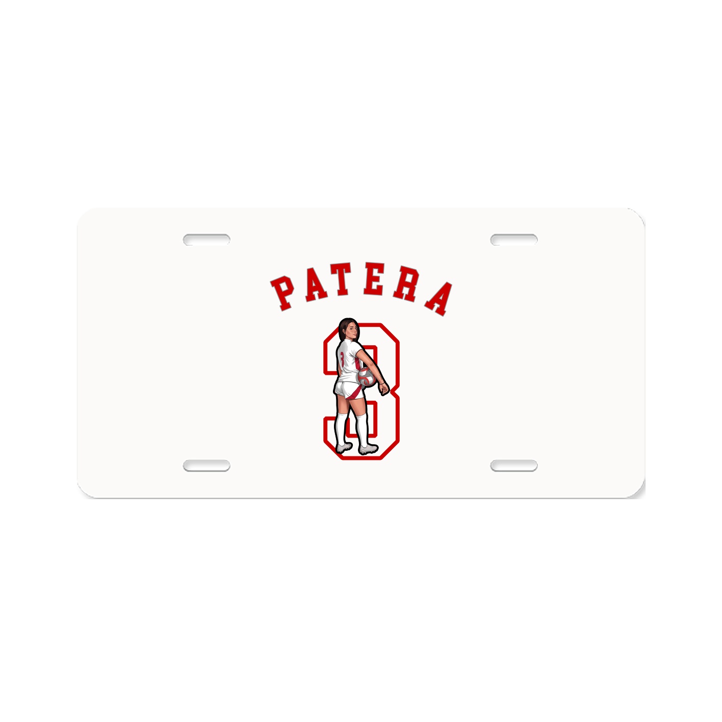 License Plate — Shirsey Arch in Classic